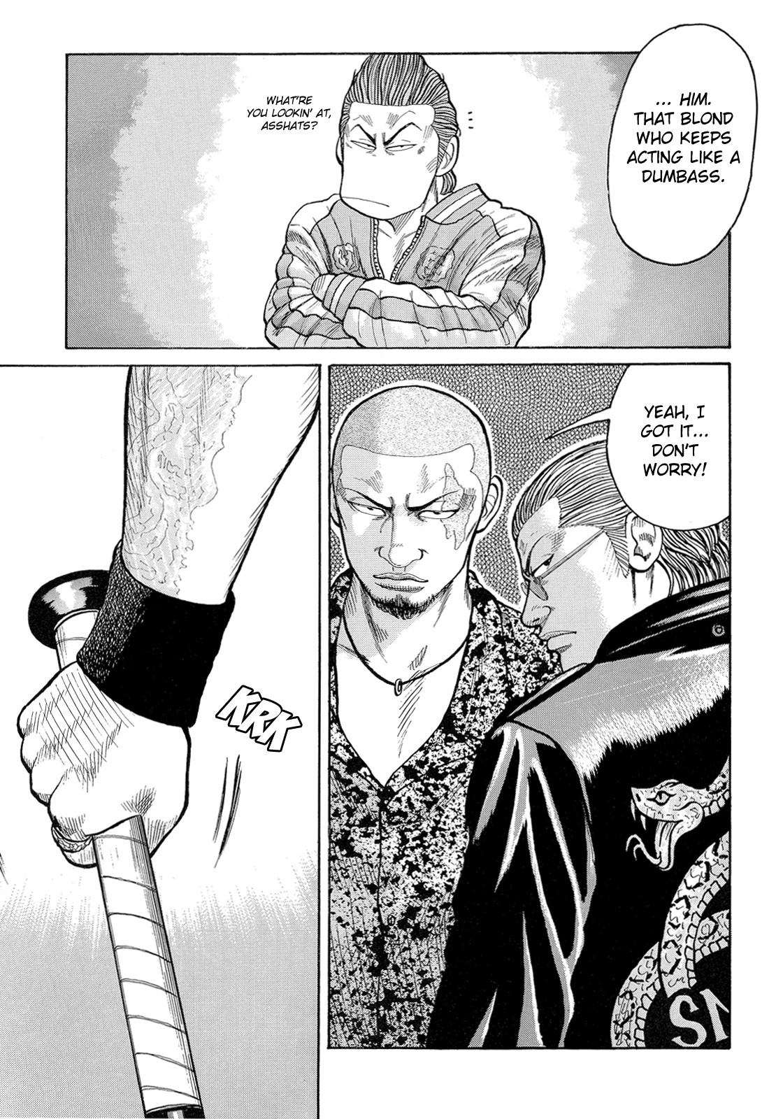 Crows Chapter 75 page 18 - Chapter 75: Bouya Harumichi Joins the Fray