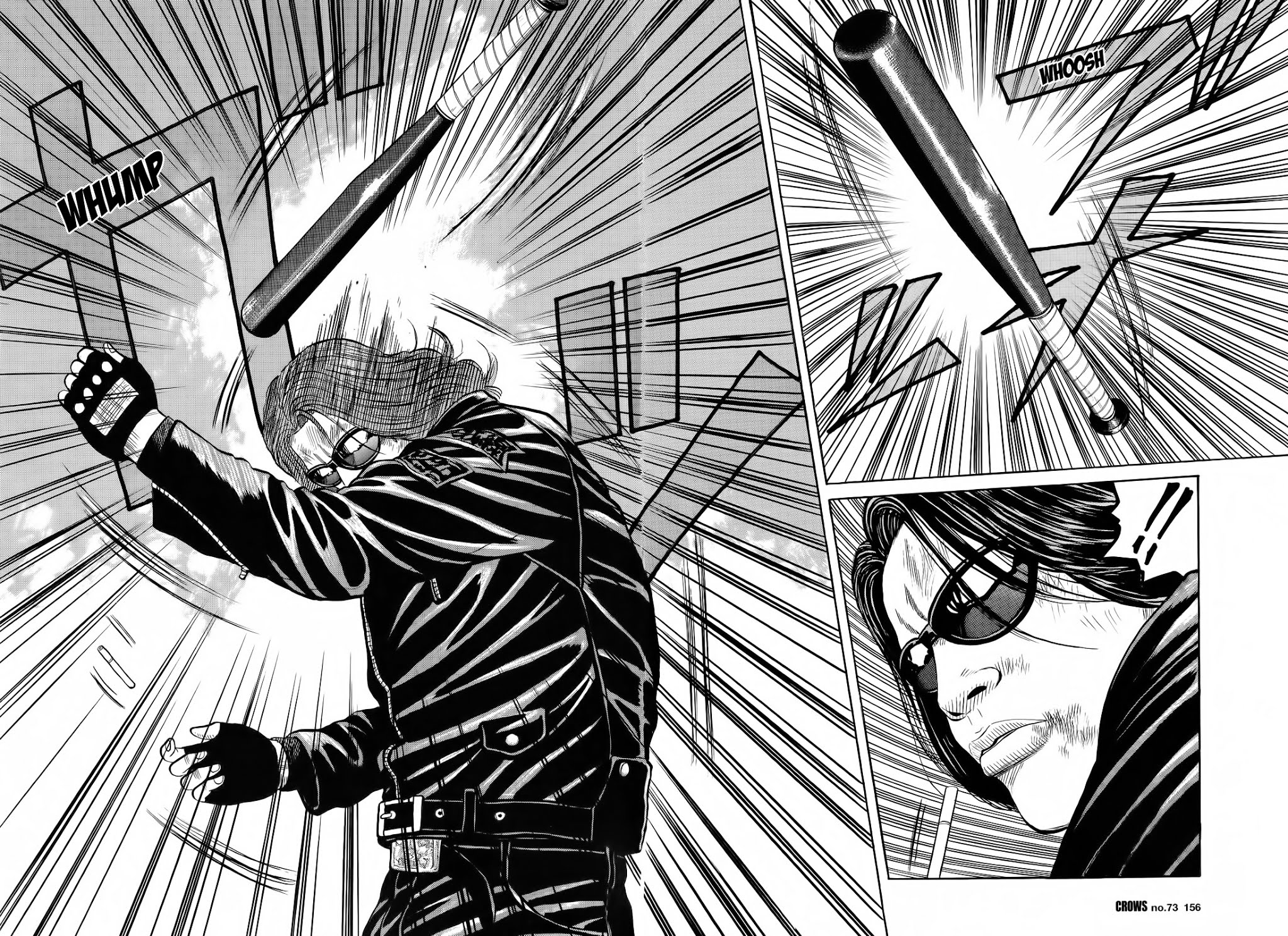 Crows Chapter 75 page 21 - Chapter 75: Bouya Harumichi Joins the Fray