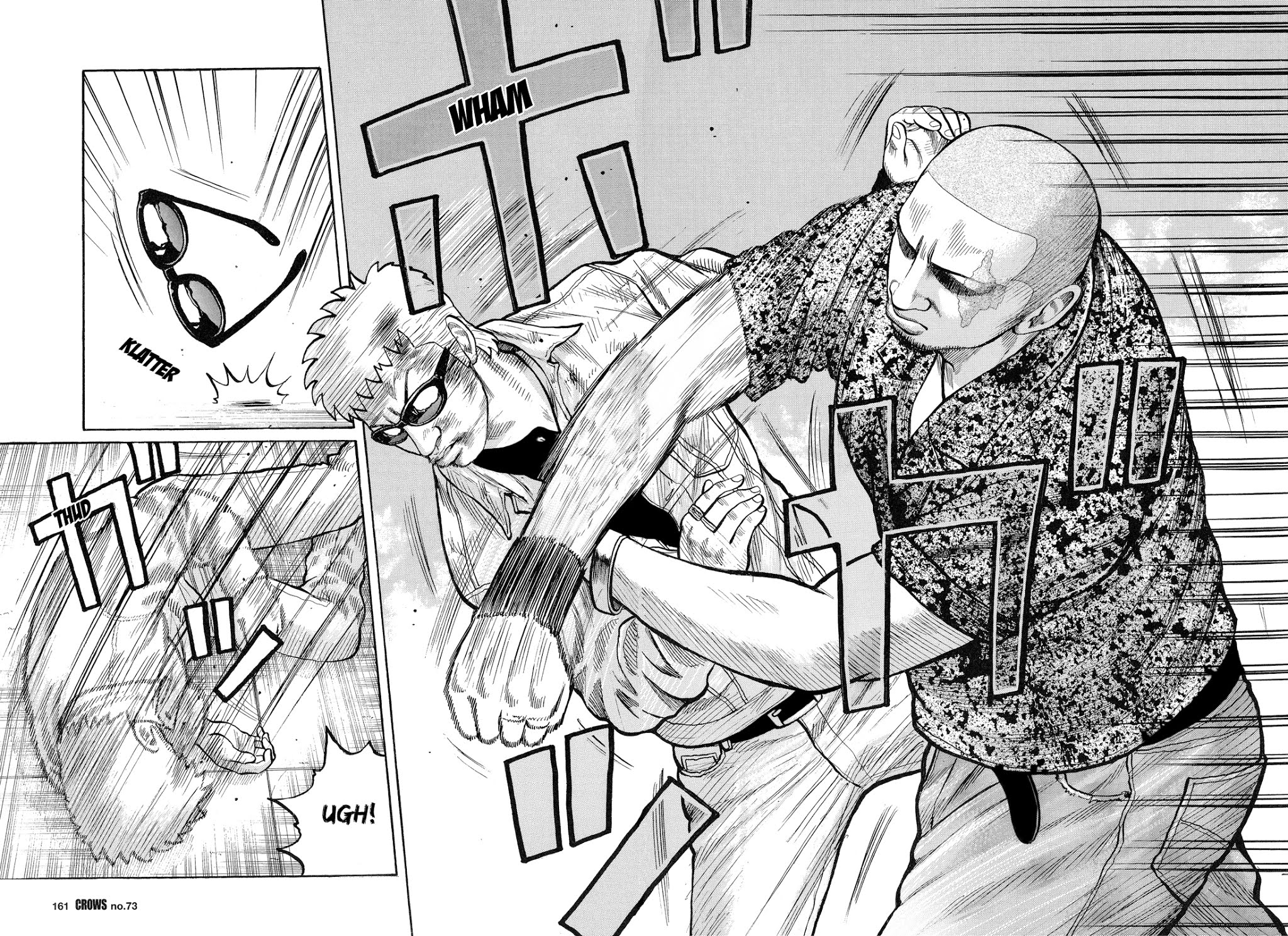 Crows Chapter 75 page 24 - Chapter 75: Bouya Harumichi Joins the Fray
