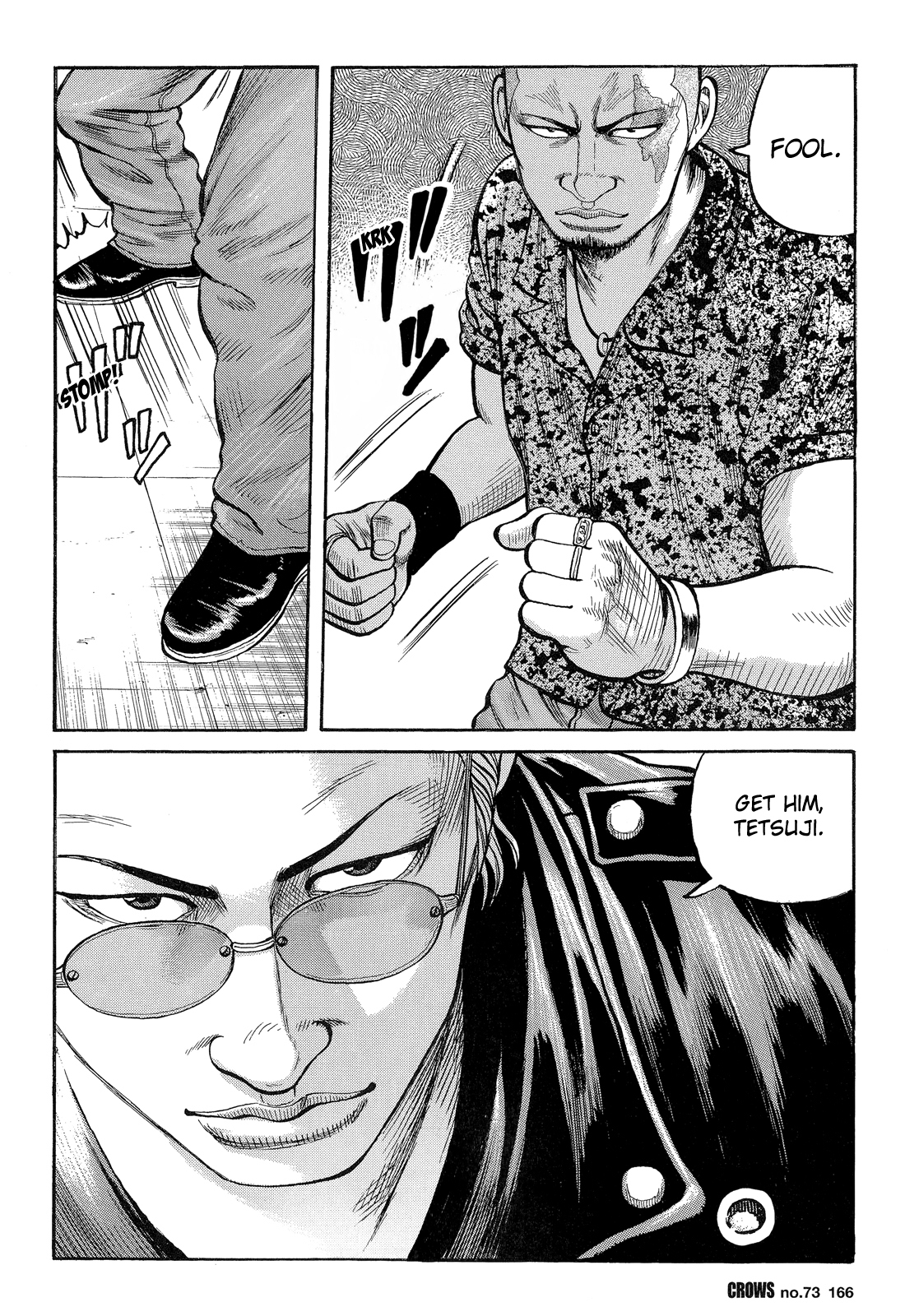 Crows Chapter 75 page 28 - Chapter 75: Bouya Harumichi Joins the Fray