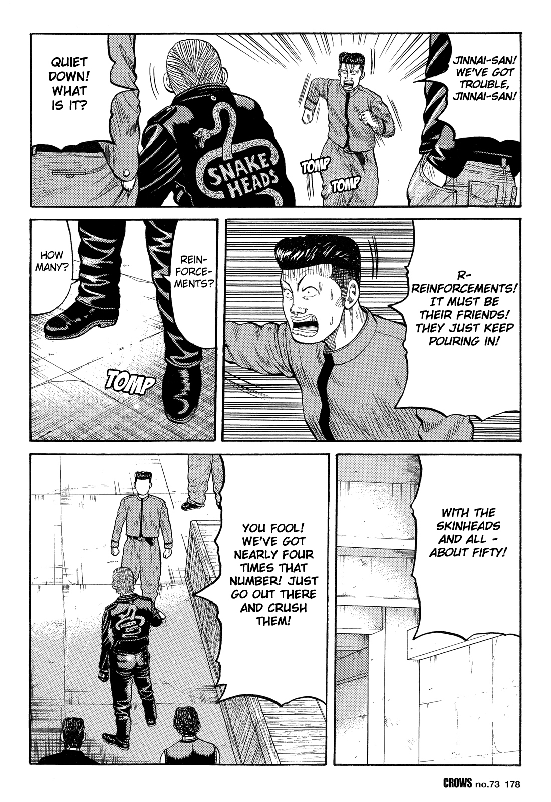 Crows Chapter 75 page 39 - Chapter 75: Bouya Harumichi Joins the Fray