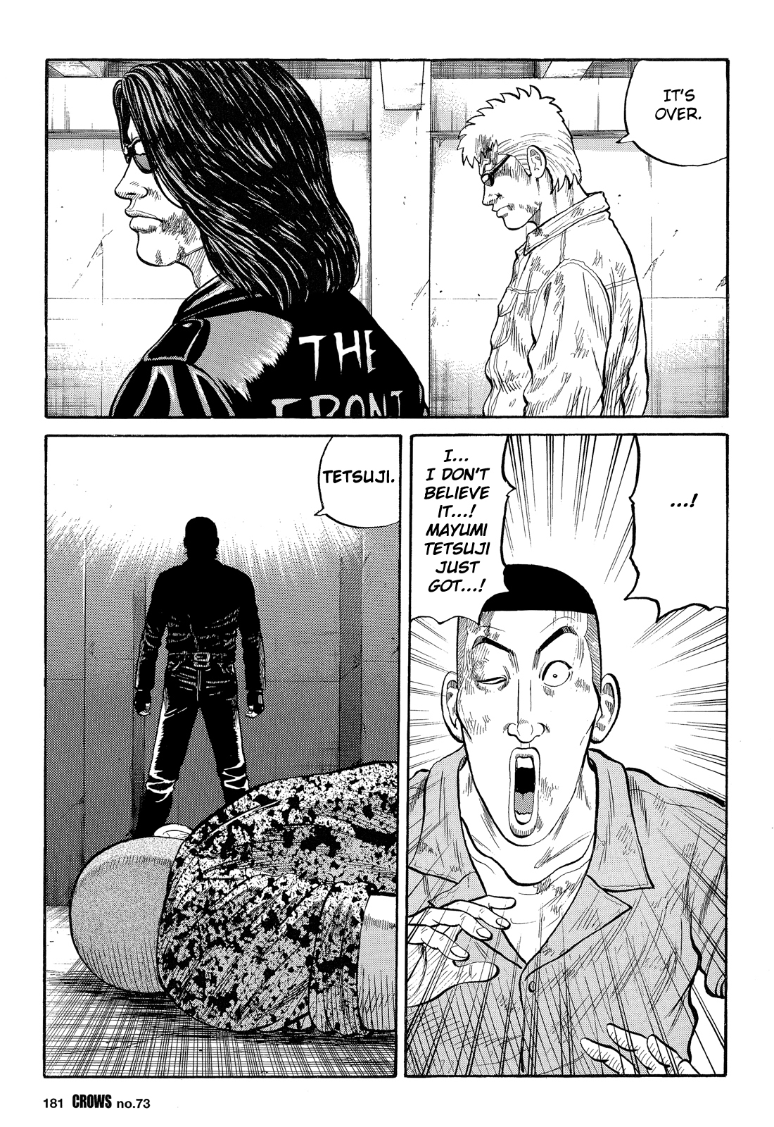 Crows Chapter 75 page 42 - Chapter 75: Bouya Harumichi Joins the Fray