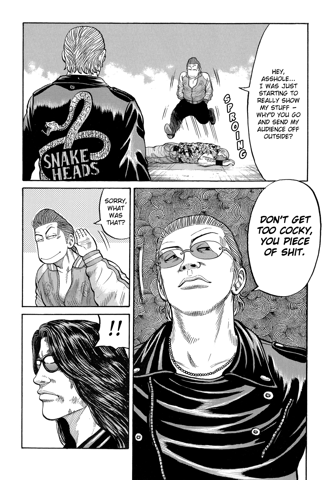 Crows Chapter 75 page 43 - Chapter 75: Bouya Harumichi Joins the Fray