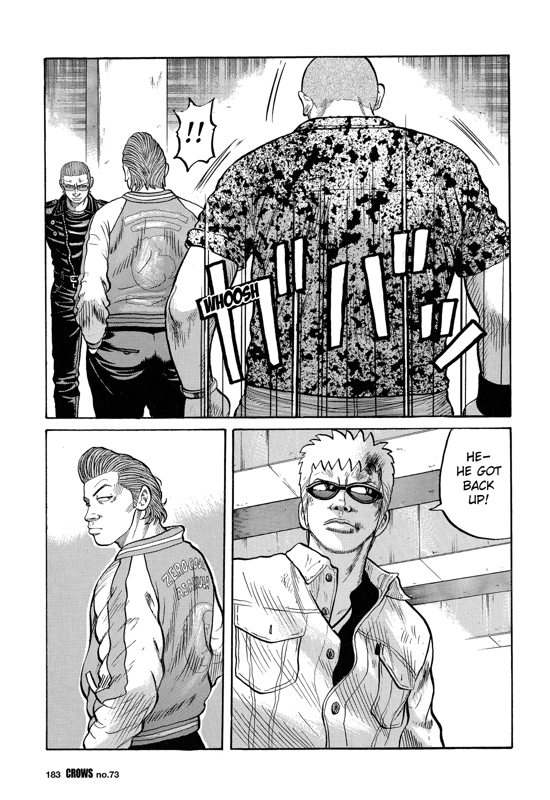 Crows Chapter 75 page 44 - Chapter 75: Bouya Harumichi Joins the Fray