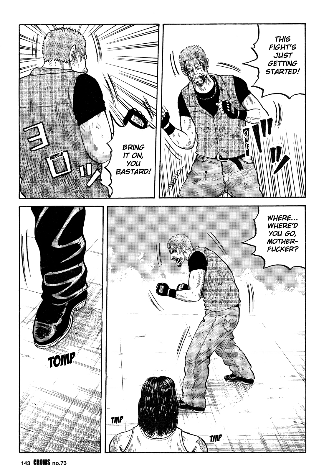 Crows Chapter 75 page 8 - Chapter 75: Bouya Harumichi Joins the Fray