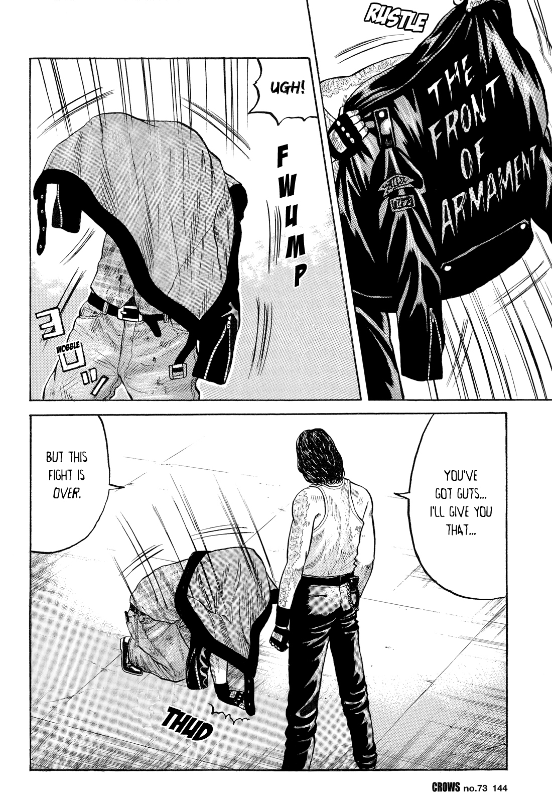Crows Chapter 75 page 9 - Chapter 75: Bouya Harumichi Joins the Fray