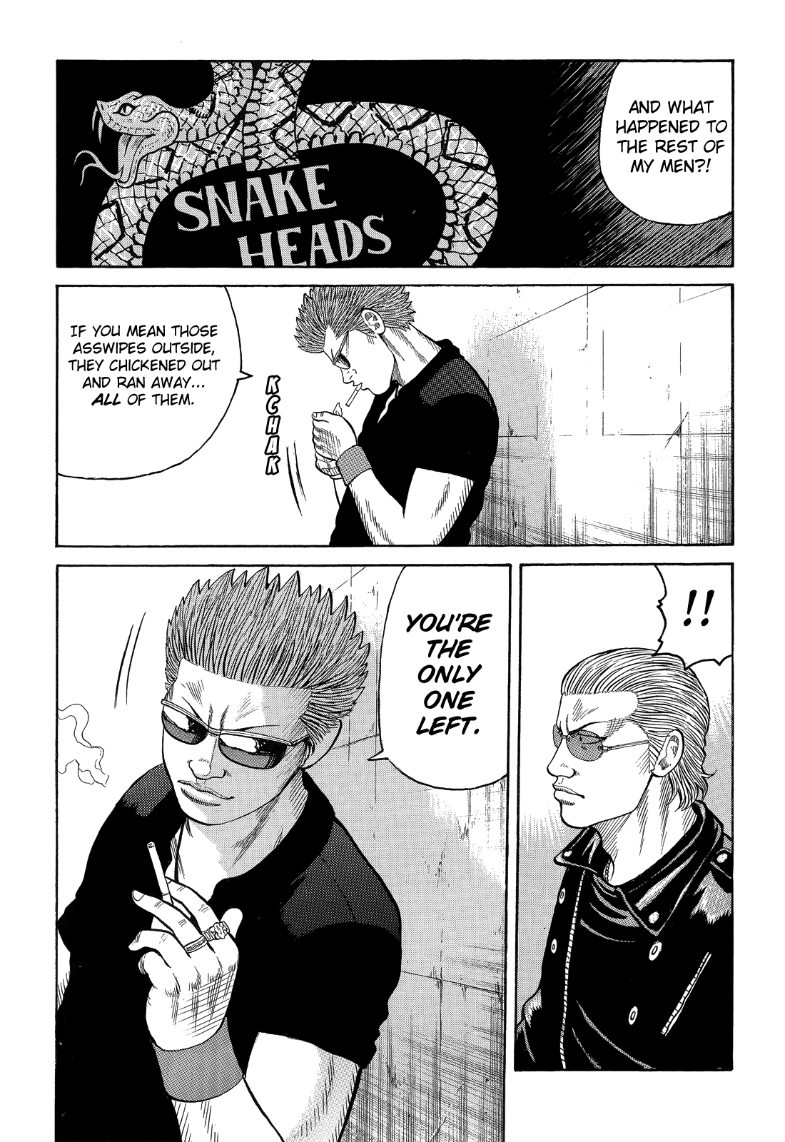 Crows Chapter 76 page 22 - Chapter 76: The Tables Are Turned