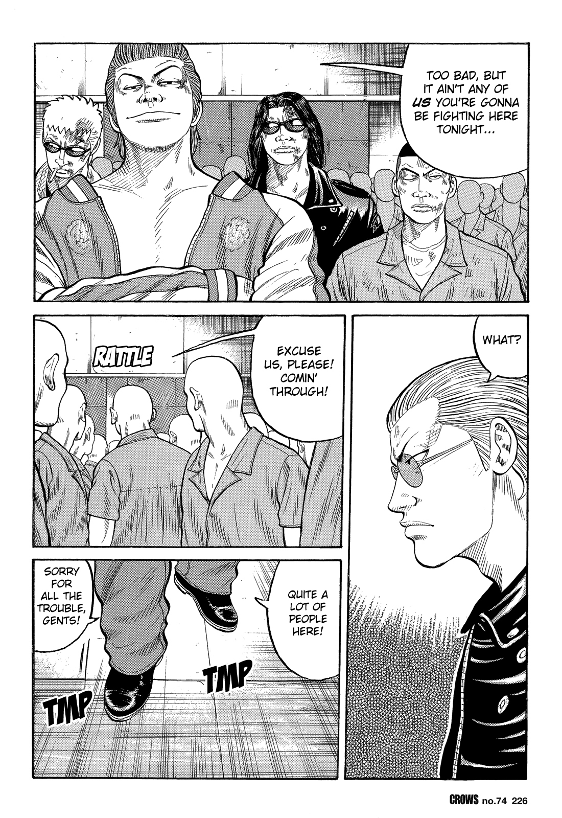 Crows Chapter 76 page 36 - Chapter 76: The Tables Are Turned