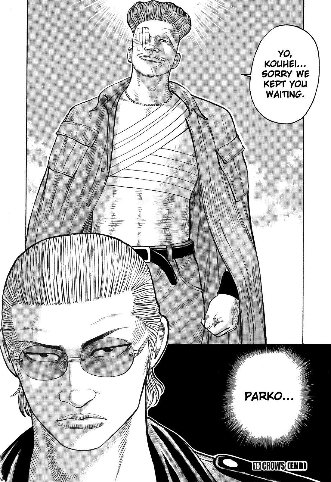 Crows Chapter 76 page 38 - Chapter 76: The Tables Are Turned