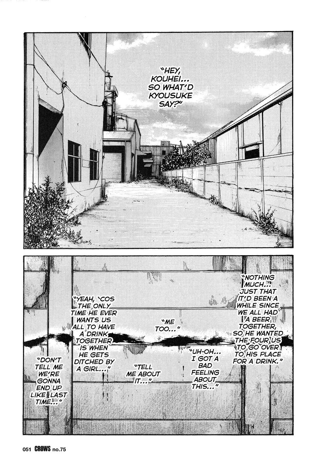 Crows Chapter 77 page 45 - Chapter 77: Friends
