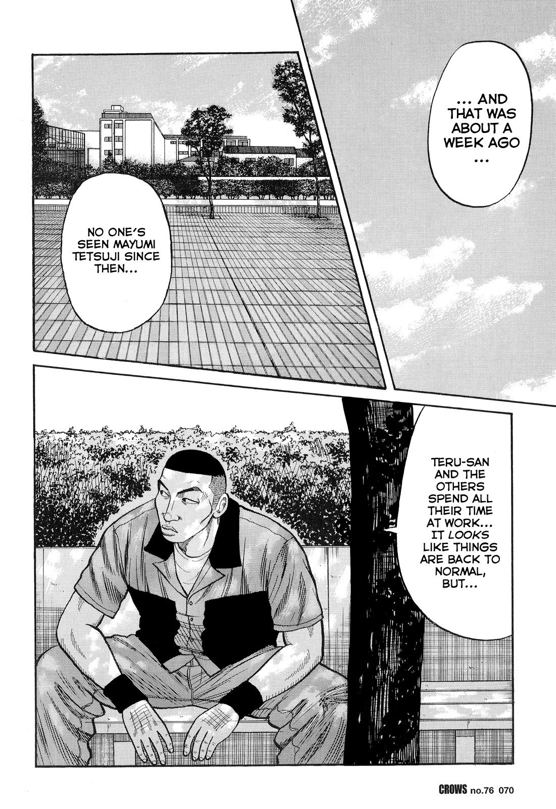 Crows Chapter 78 page 14 - Chapter 78: The Winds of Change