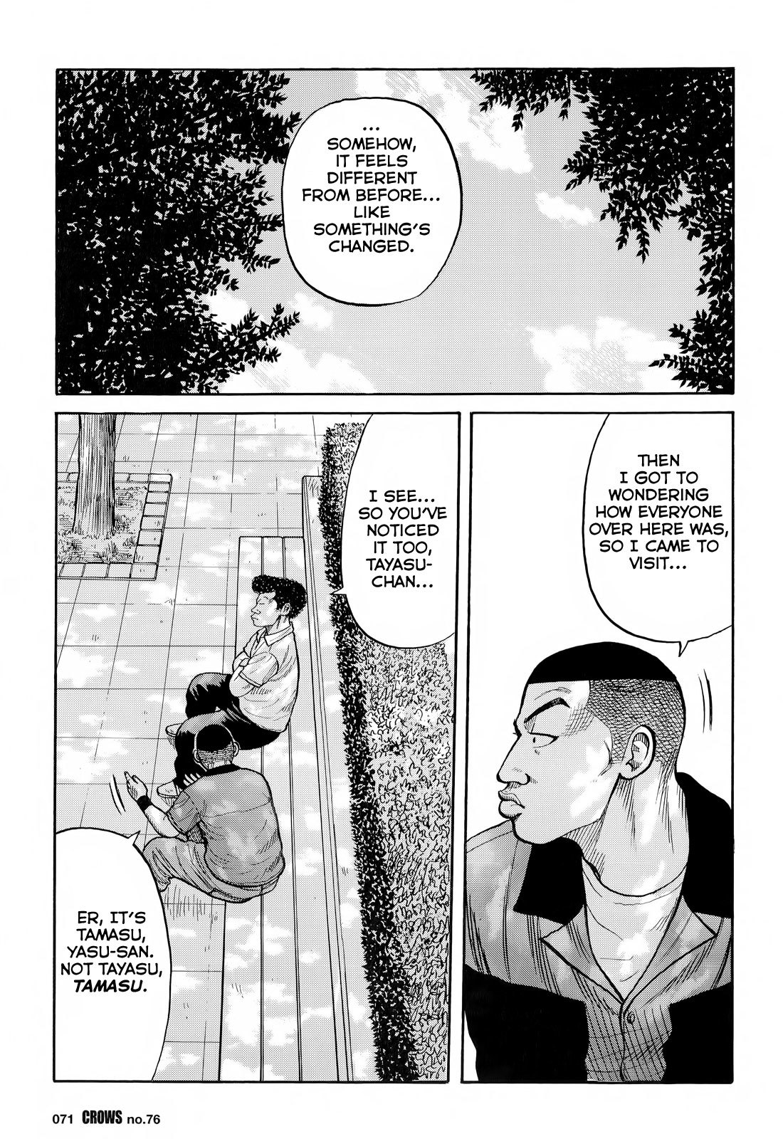 Crows Chapter 78 page 15 - Chapter 78: The Winds of Change