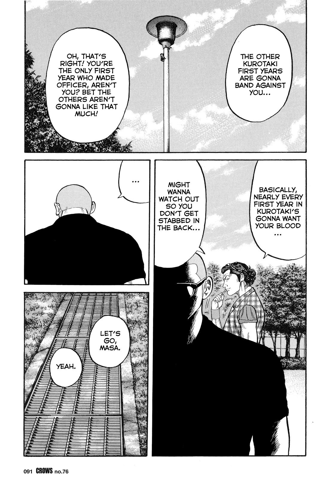 Crows Chapter 78 page 33 - Chapter 78: The Winds of Change