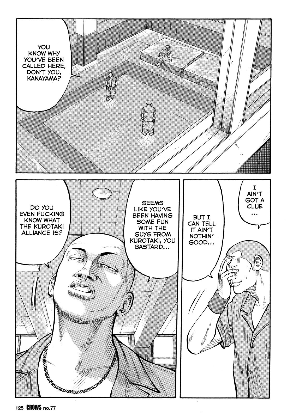 Crows Chapter 79 page 22 - Chapter 79: King Joe Makes His Move