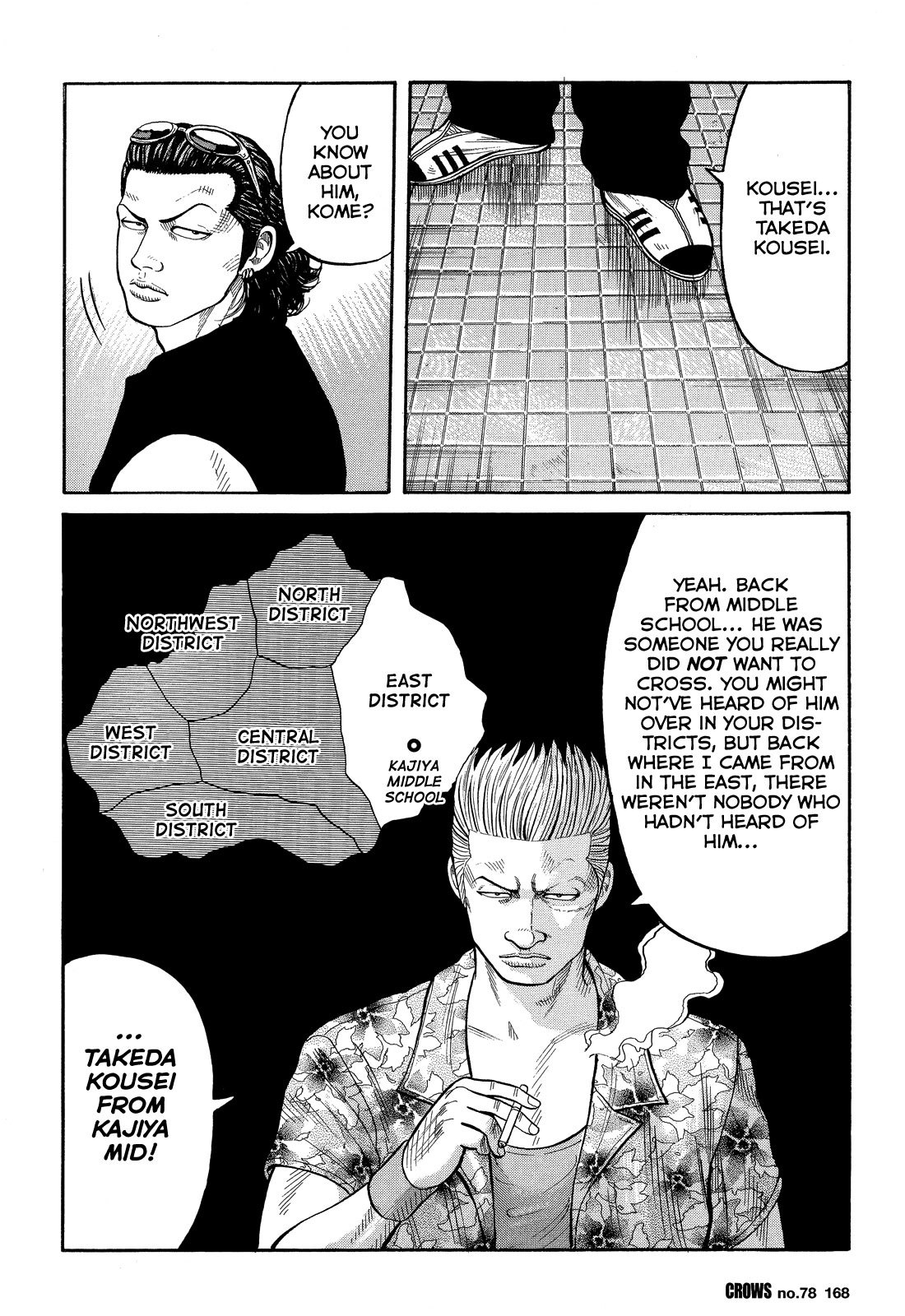 Crows Chapter 80 page 11 - Chapter 80: Aiming for the Top