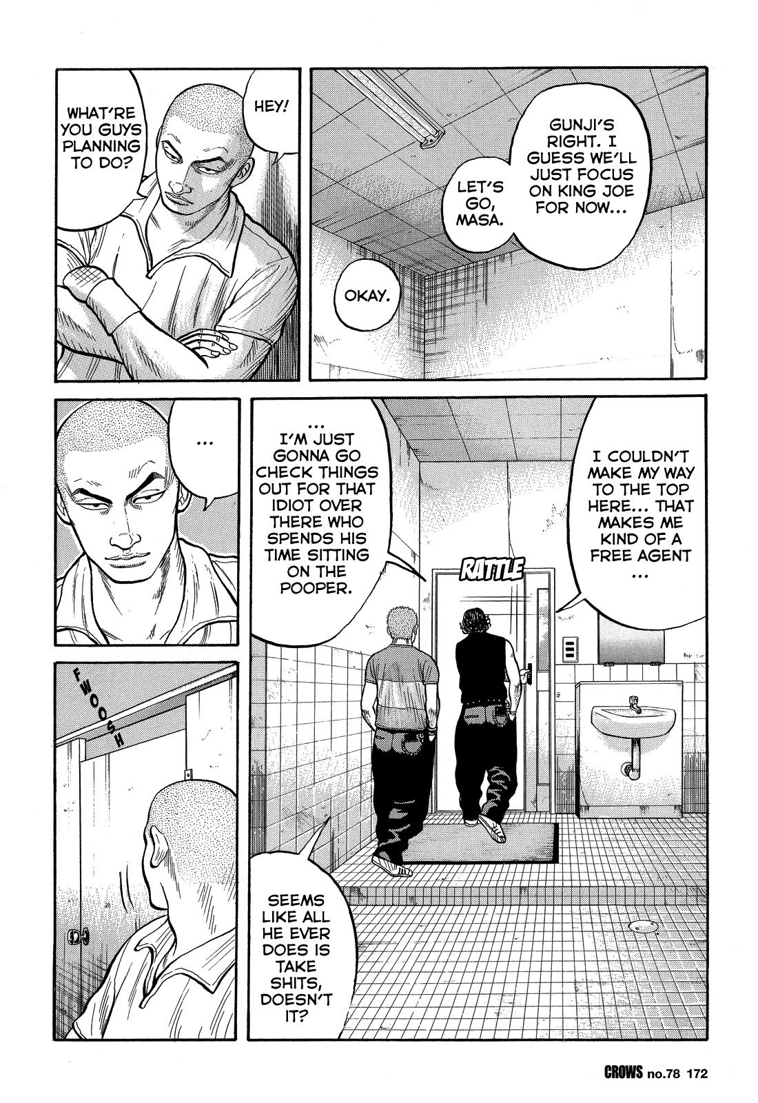 Crows Chapter 80 page 15 - Chapter 80: Aiming for the Top