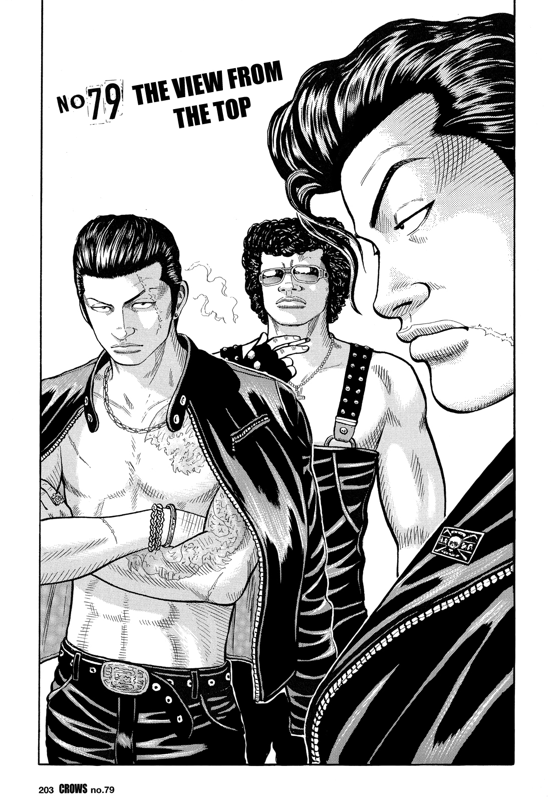 Crows Chapter 81 page 1 - Chapter 81: The View from the Top