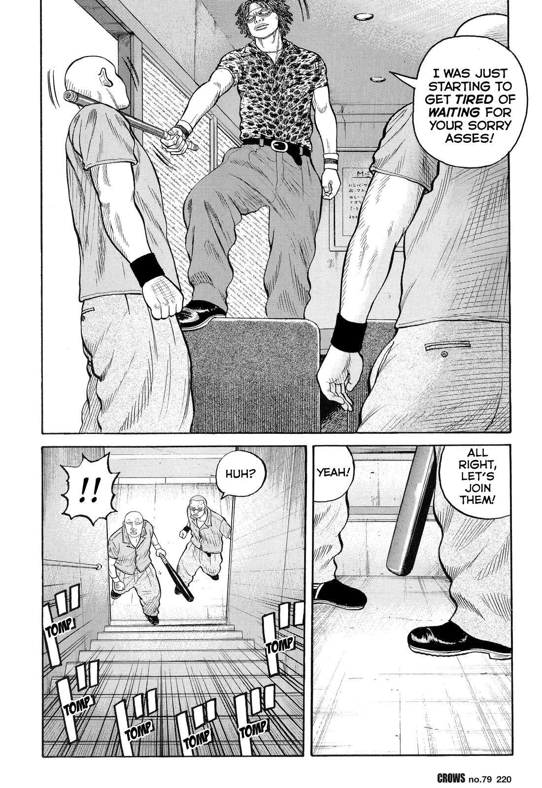 Crows Chapter 81 page 15 - Chapter 81: The View from the Top