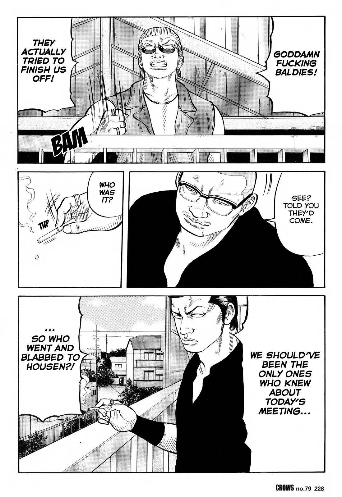 Crows Chapter 81 page 22 - Chapter 81: The View from the Top