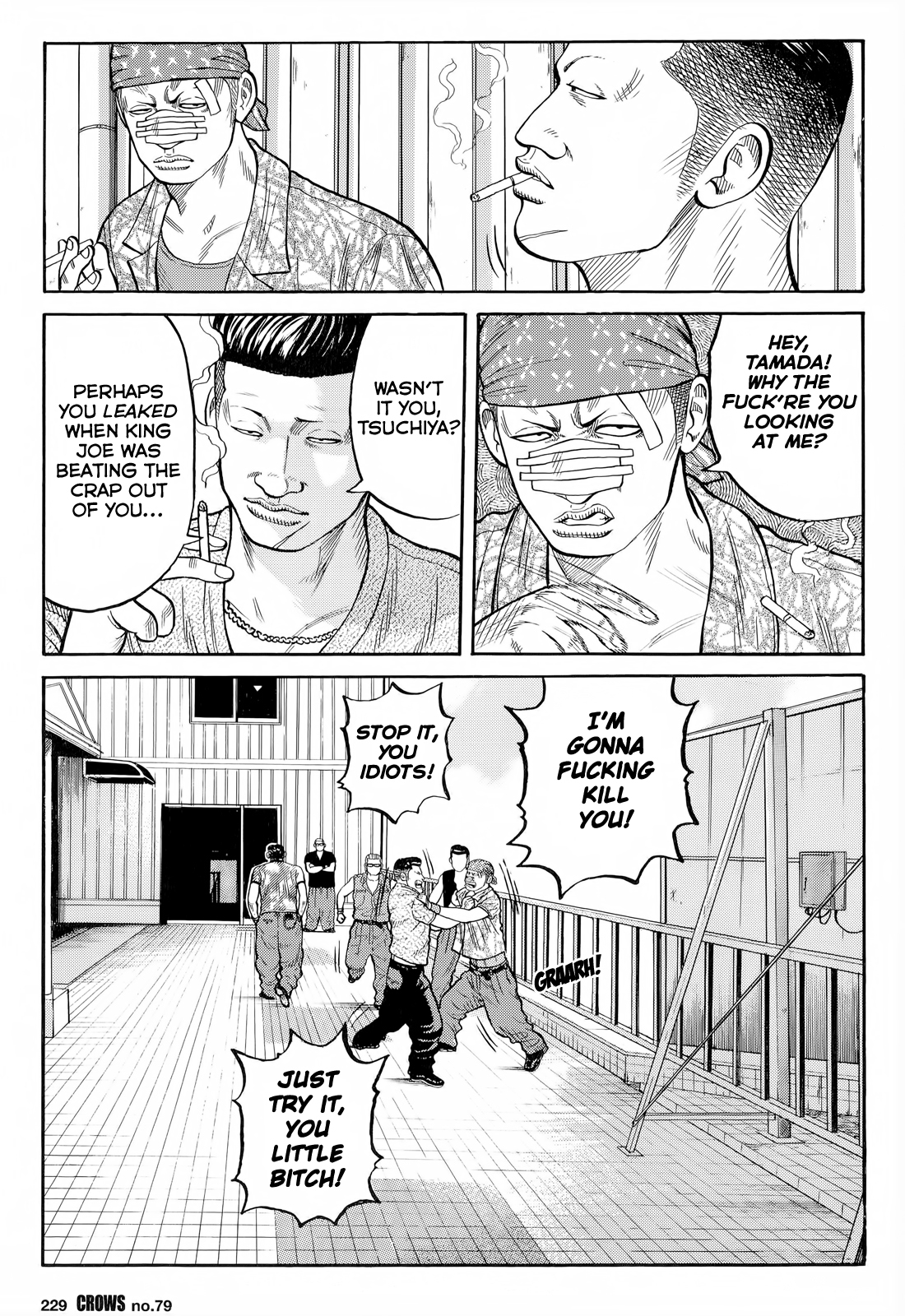 Crows Chapter 81 page 23 - Chapter 81: The View from the Top