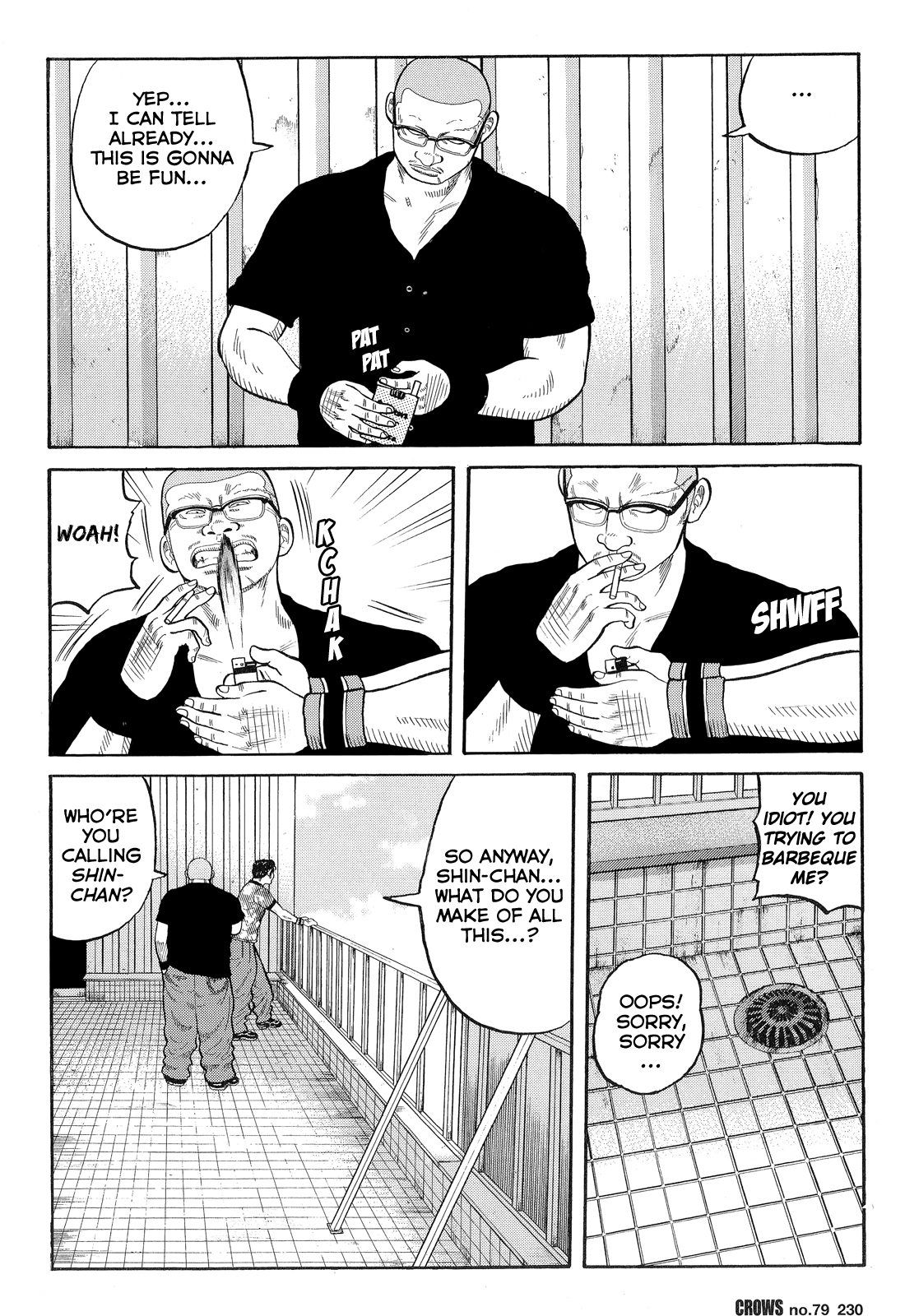 Crows Chapter 81 page 24 - Chapter 81: The View from the Top