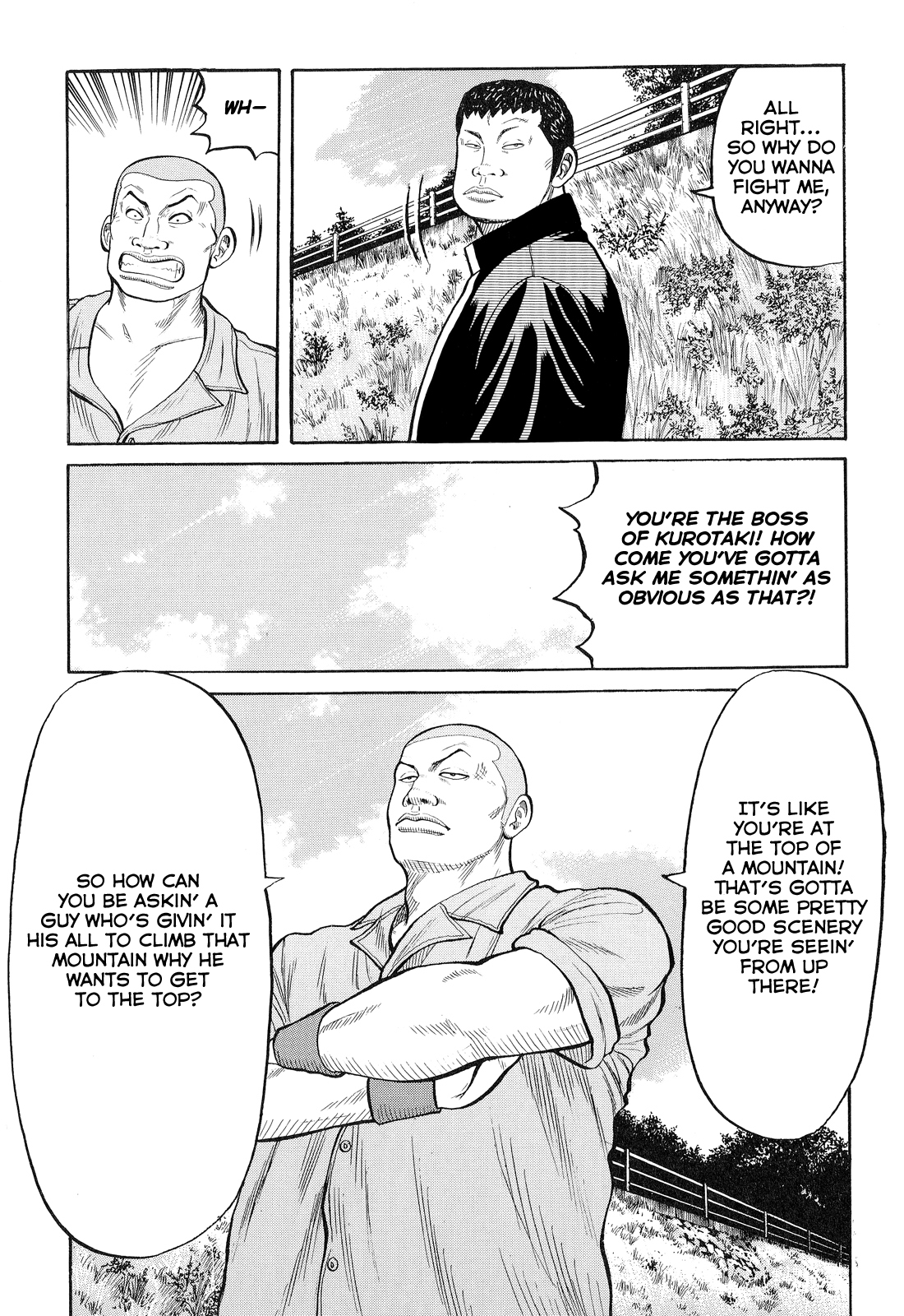 Crows Chapter 81 page 27 - Chapter 81: The View from the Top