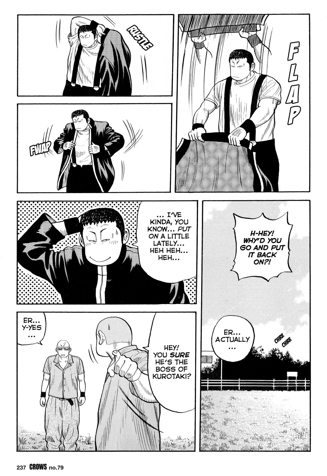 Crows Chapter 81 page 31 - Chapter 81: The View from the Top