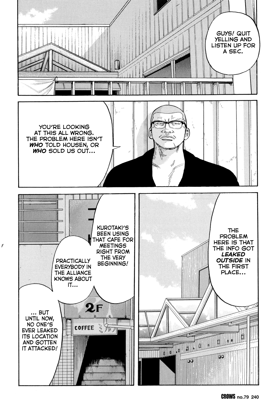 Crows Chapter 81 page 33 - Chapter 81: The View from the Top
