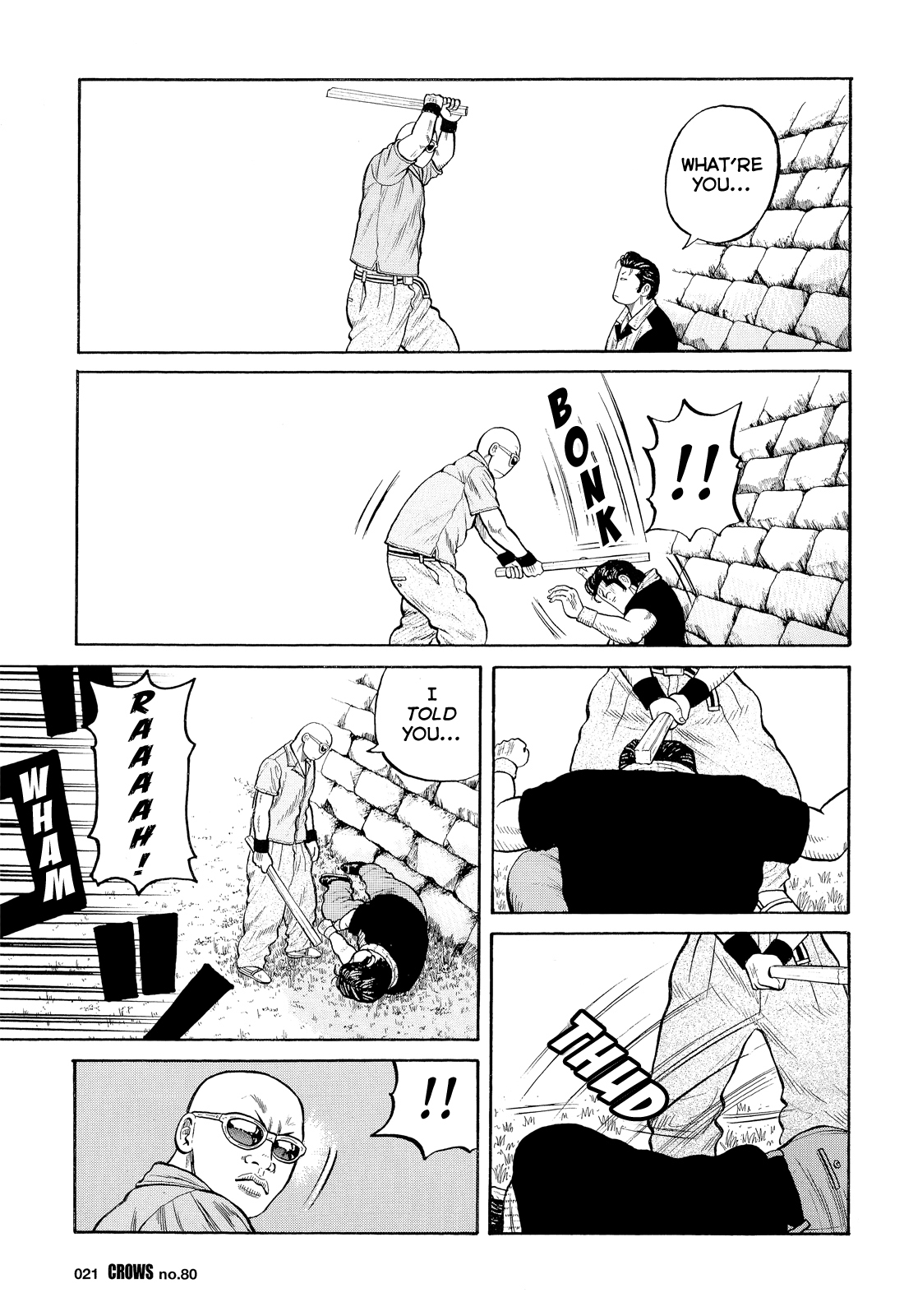 Crows Chapter 82 page 18 - Chapter 82: Behind Those Graffitied Walls