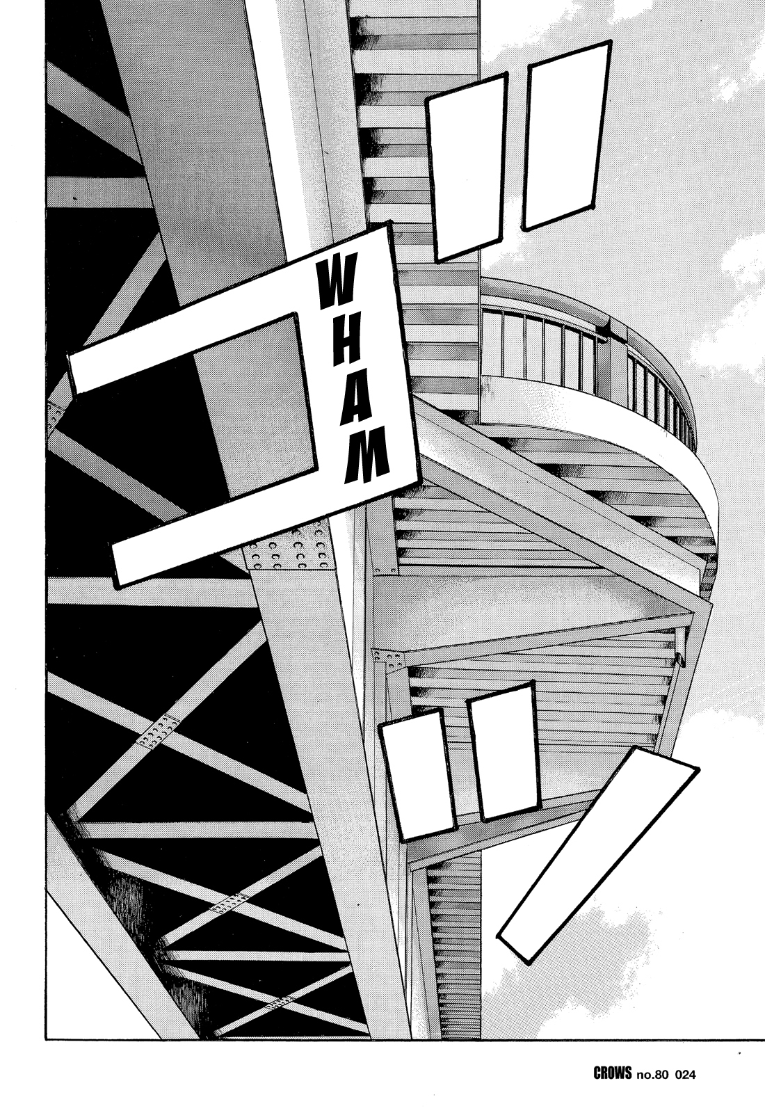 Crows Chapter 82 page 21 - Chapter 82: Behind Those Graffitied Walls