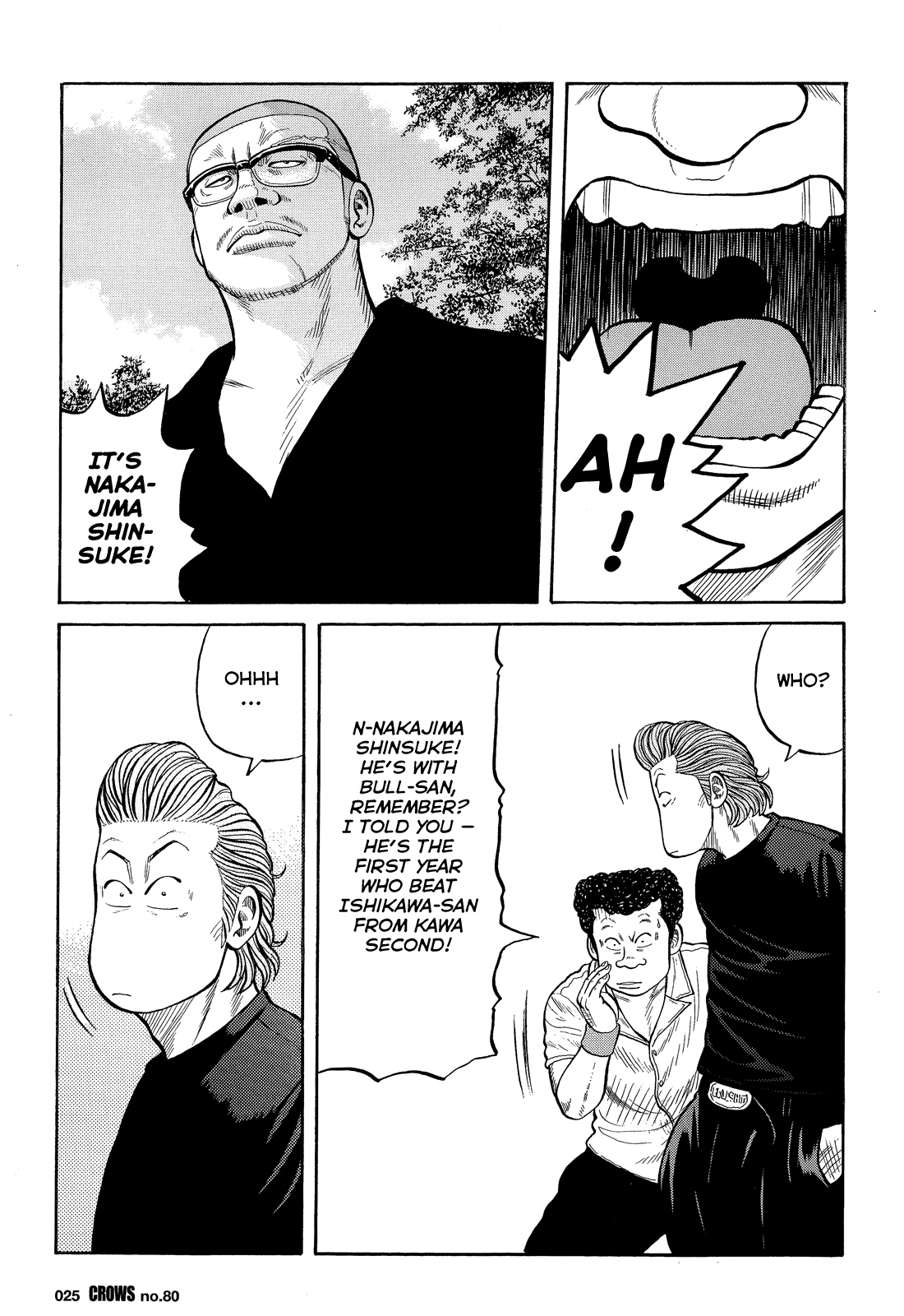 Crows Chapter 82 page 22 - Chapter 82: Behind Those Graffitied Walls