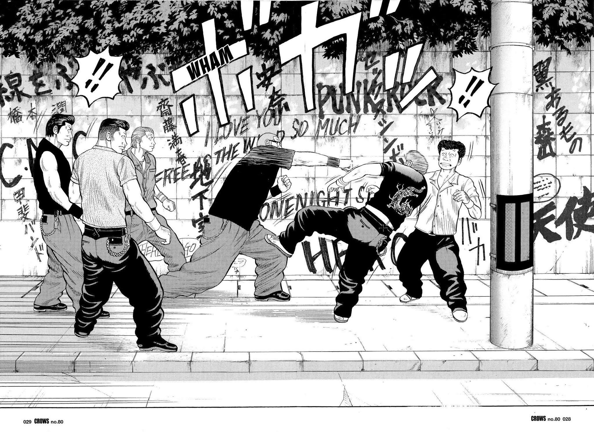 Crows Chapter 82 page 25 - Chapter 82: Behind Those Graffitied Walls