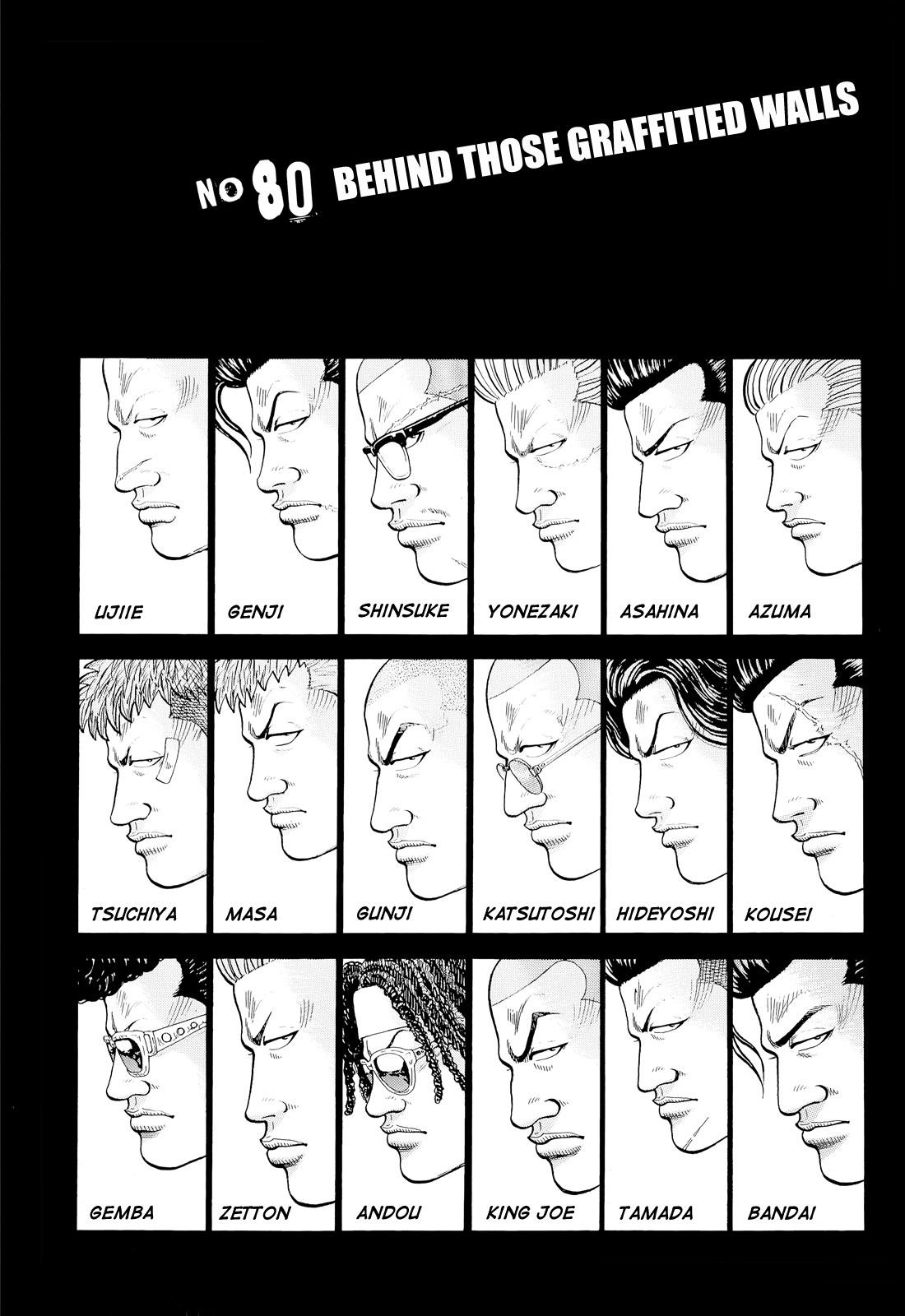 Crows Chapter 82 page 3 - Chapter 82: Behind Those Graffitied Walls