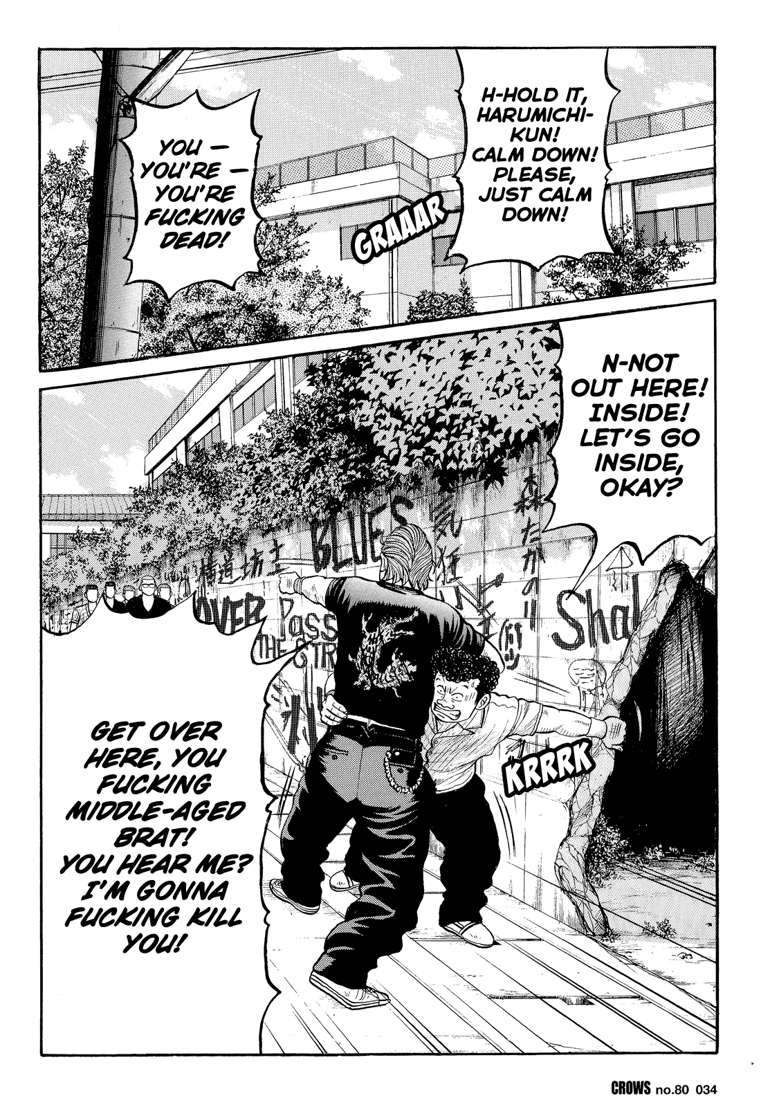 Crows Chapter 82 page 30 - Chapter 82: Behind Those Graffitied Walls