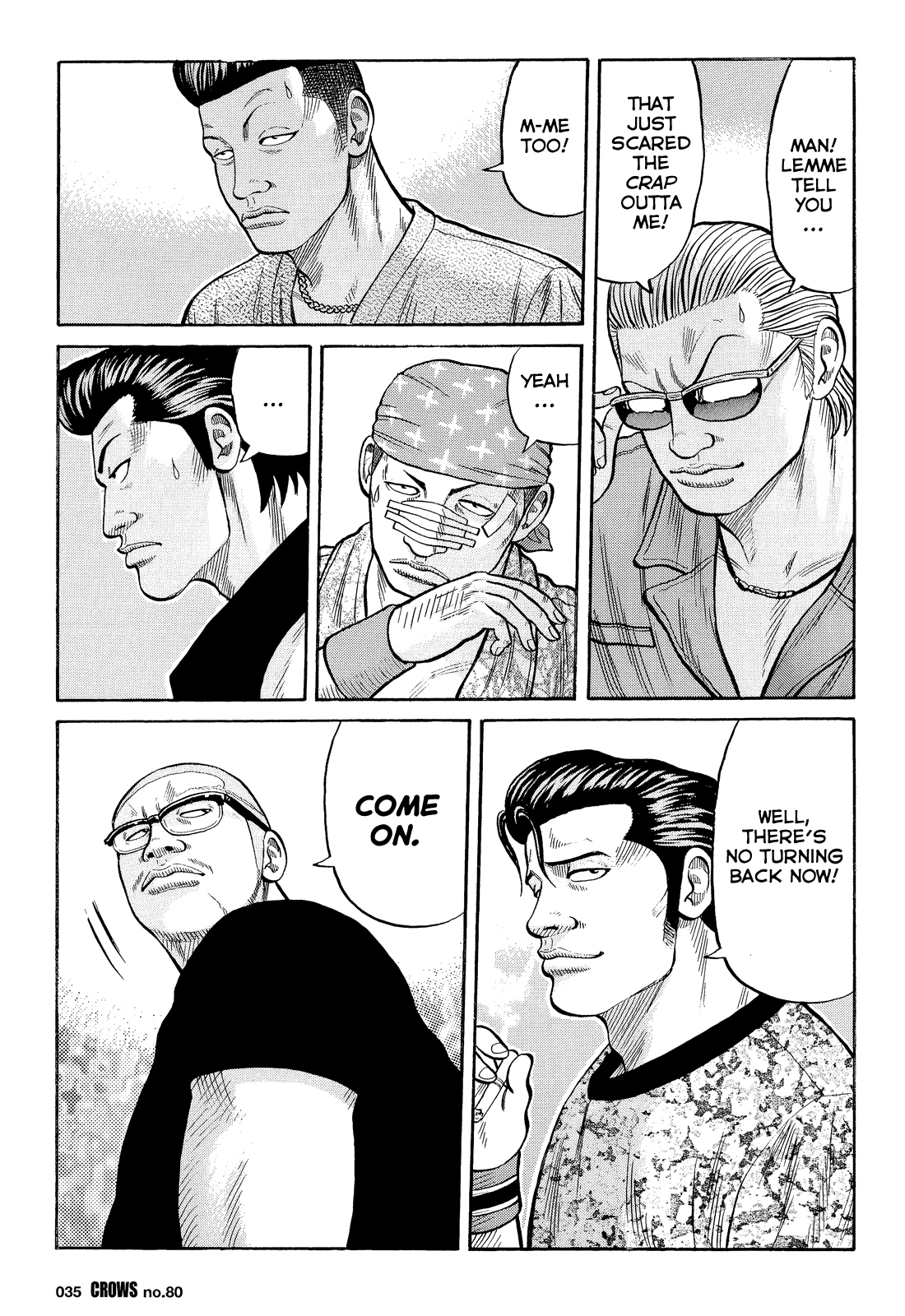 Crows Chapter 82 page 31 - Chapter 82: Behind Those Graffitied Walls