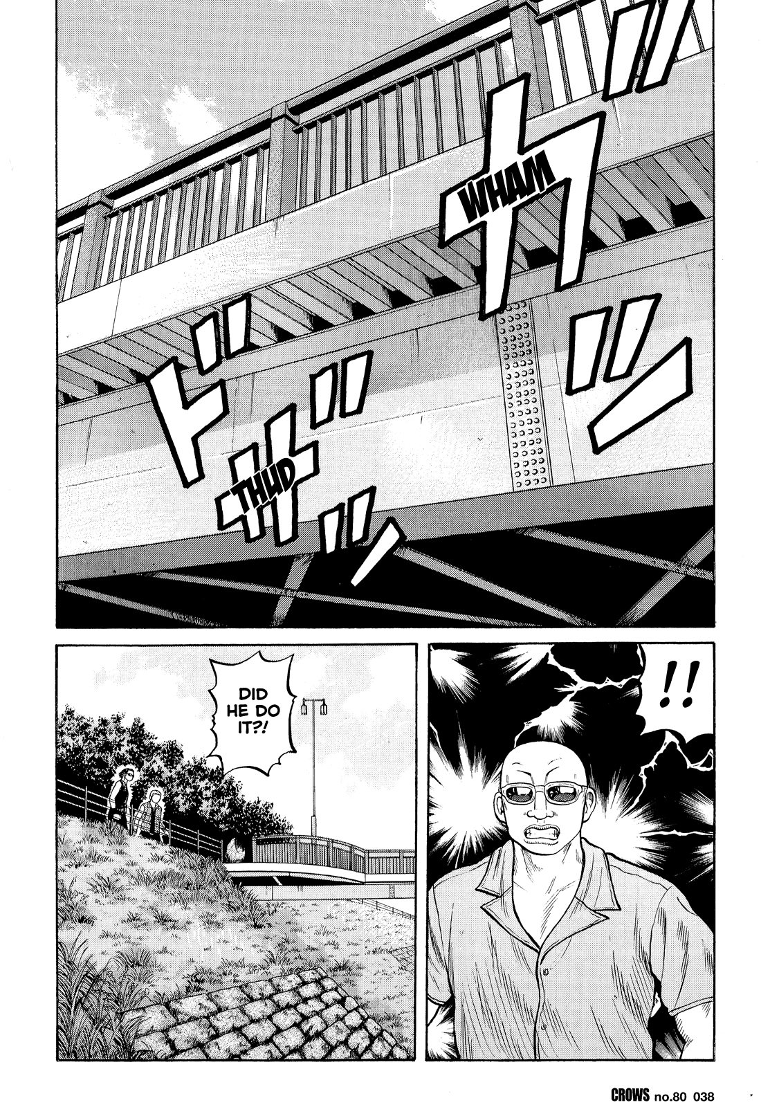 Crows Chapter 82 page 33 - Chapter 82: Behind Those Graffitied Walls
