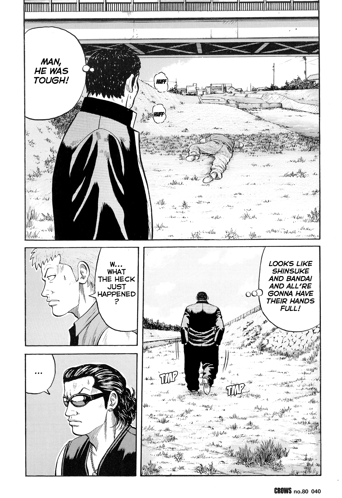 Crows Chapter 82 page 35 - Chapter 82: Behind Those Graffitied Walls