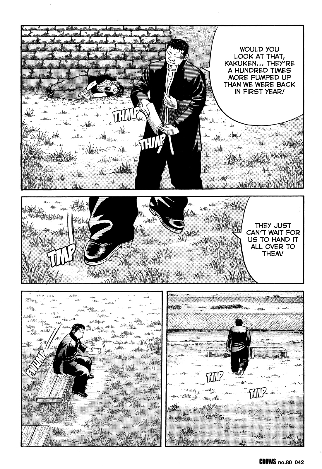Crows Chapter 82 page 37 - Chapter 82: Behind Those Graffitied Walls