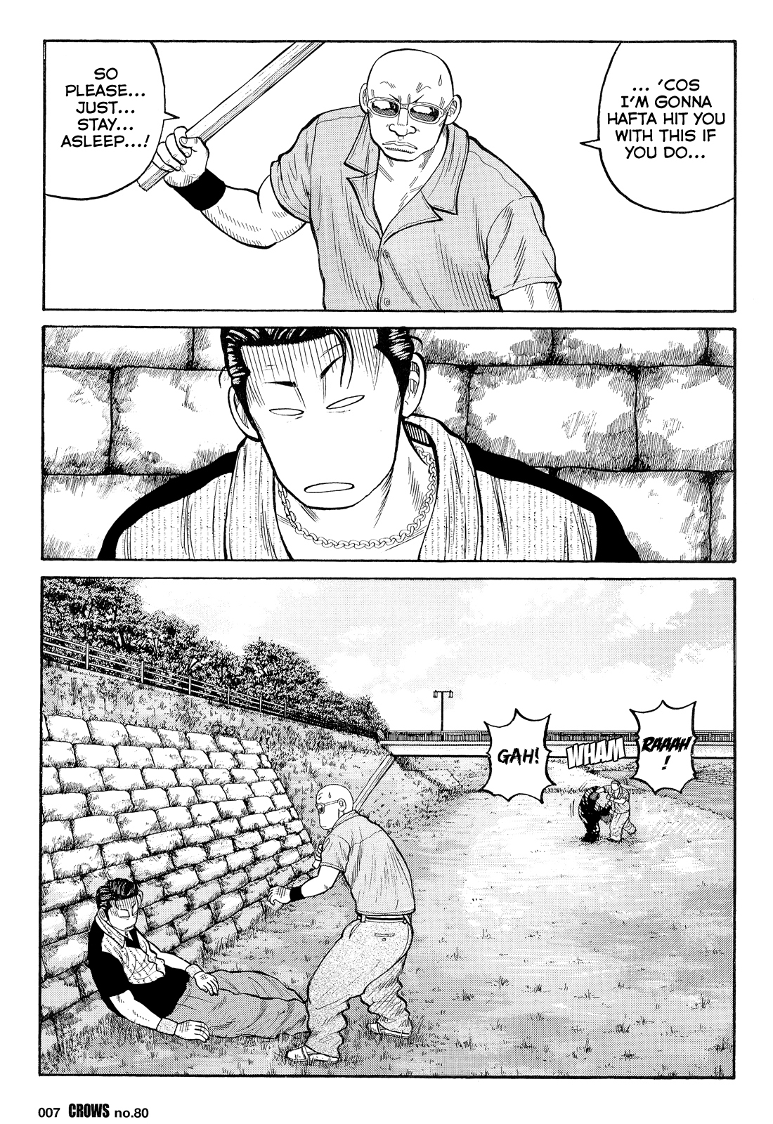 Crows Chapter 82 page 5 - Chapter 82: Behind Those Graffitied Walls