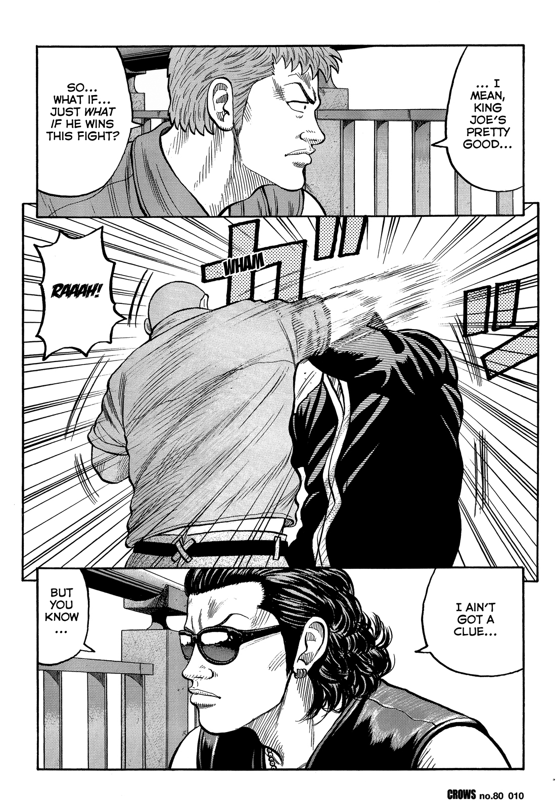 Crows Chapter 82 page 8 - Chapter 82: Behind Those Graffitied Walls