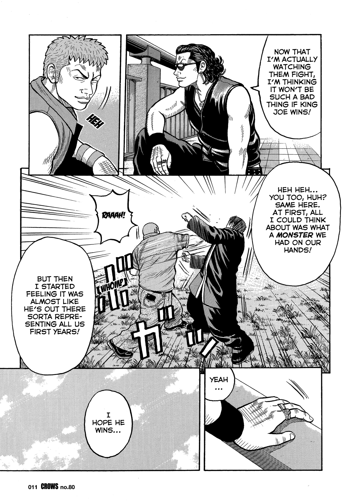Crows Chapter 82 page 9 - Chapter 82: Behind Those Graffitied Walls