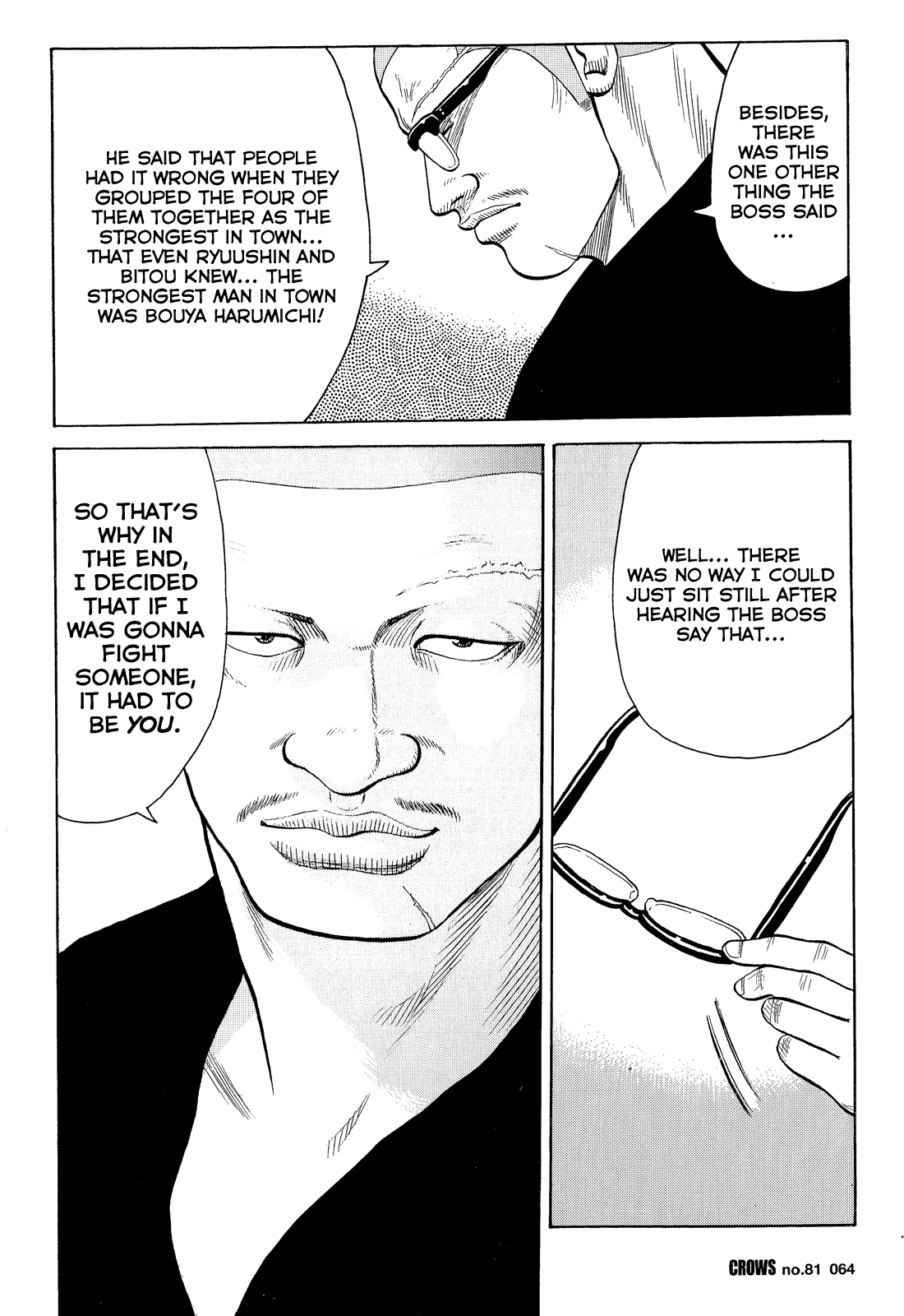 Crows Chapter 83 page 14 - Chapter 83: The Boss of the Kurotaki Alliance