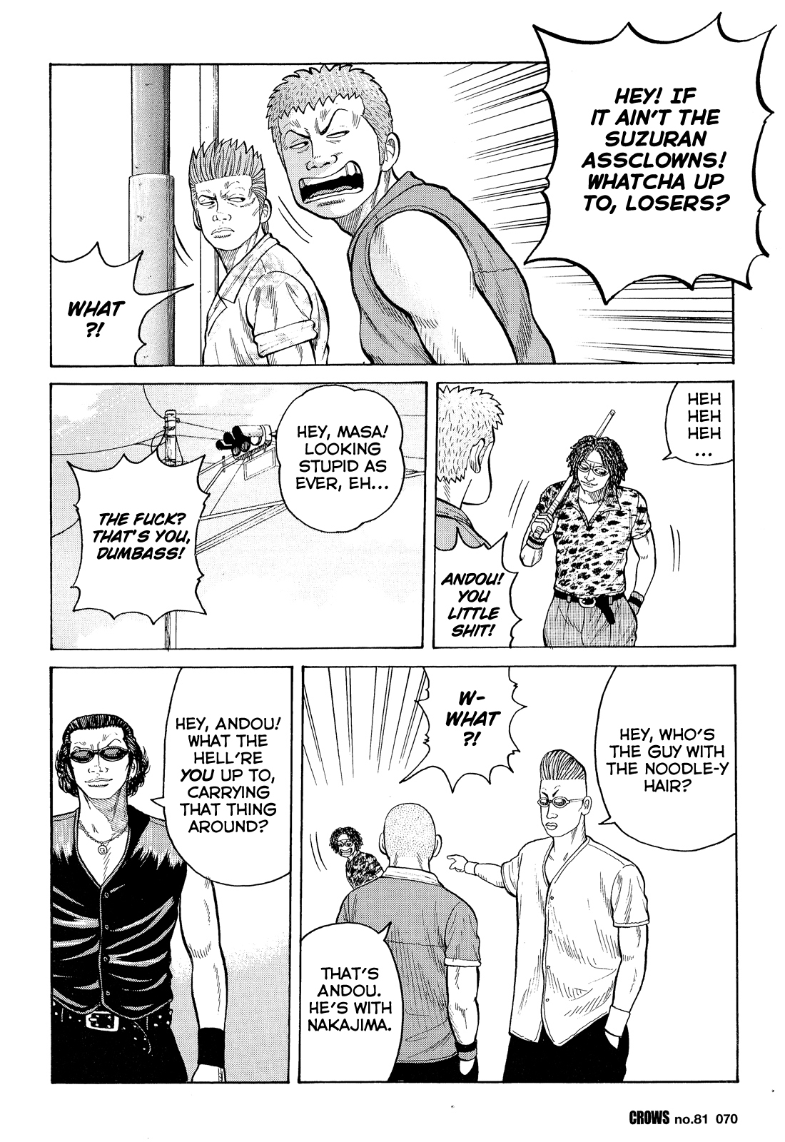 Crows Chapter 83 page 20 - Chapter 83: The Boss of the Kurotaki Alliance