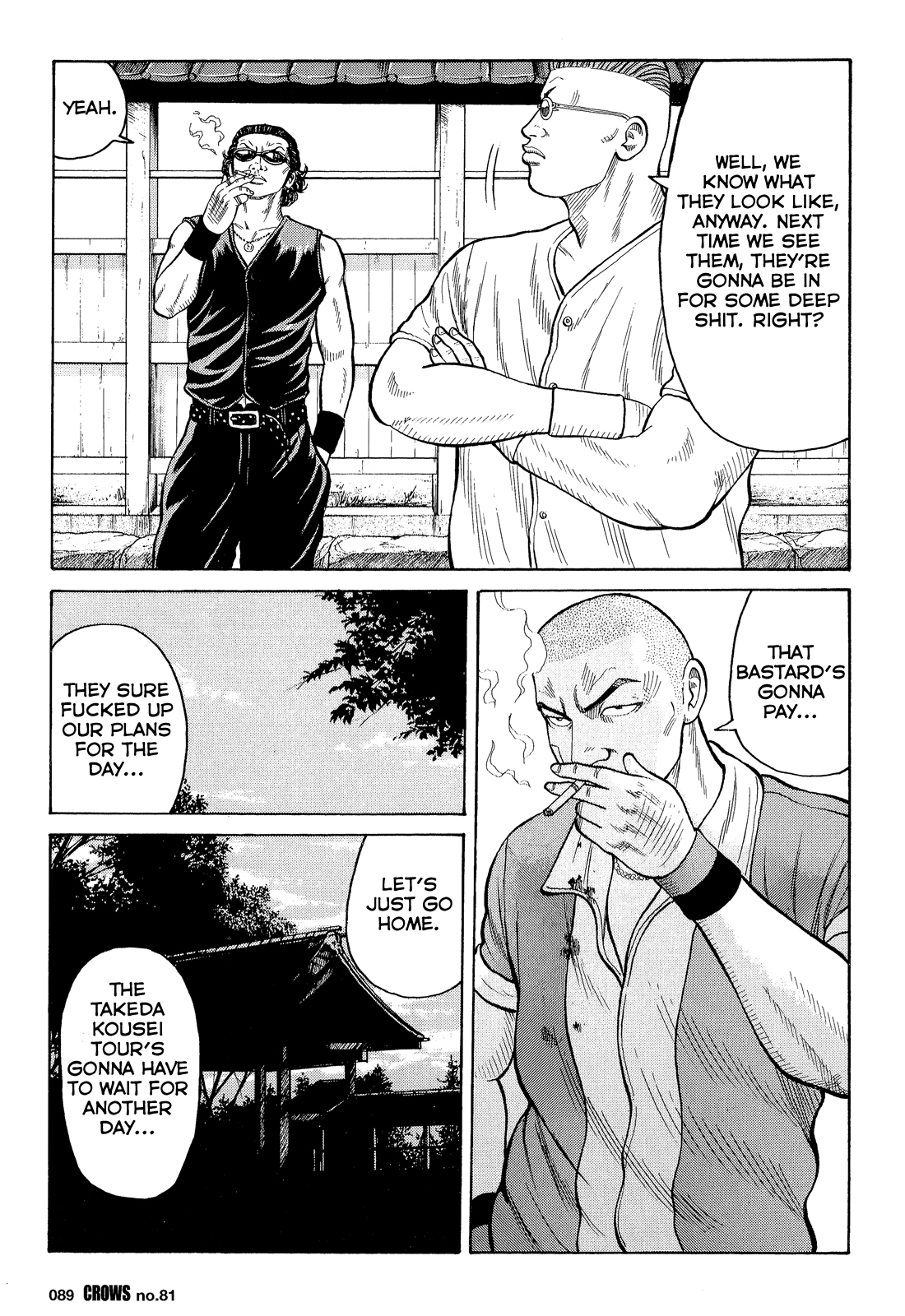 Crows Chapter 83 page 38 - Chapter 83: The Boss of the Kurotaki Alliance