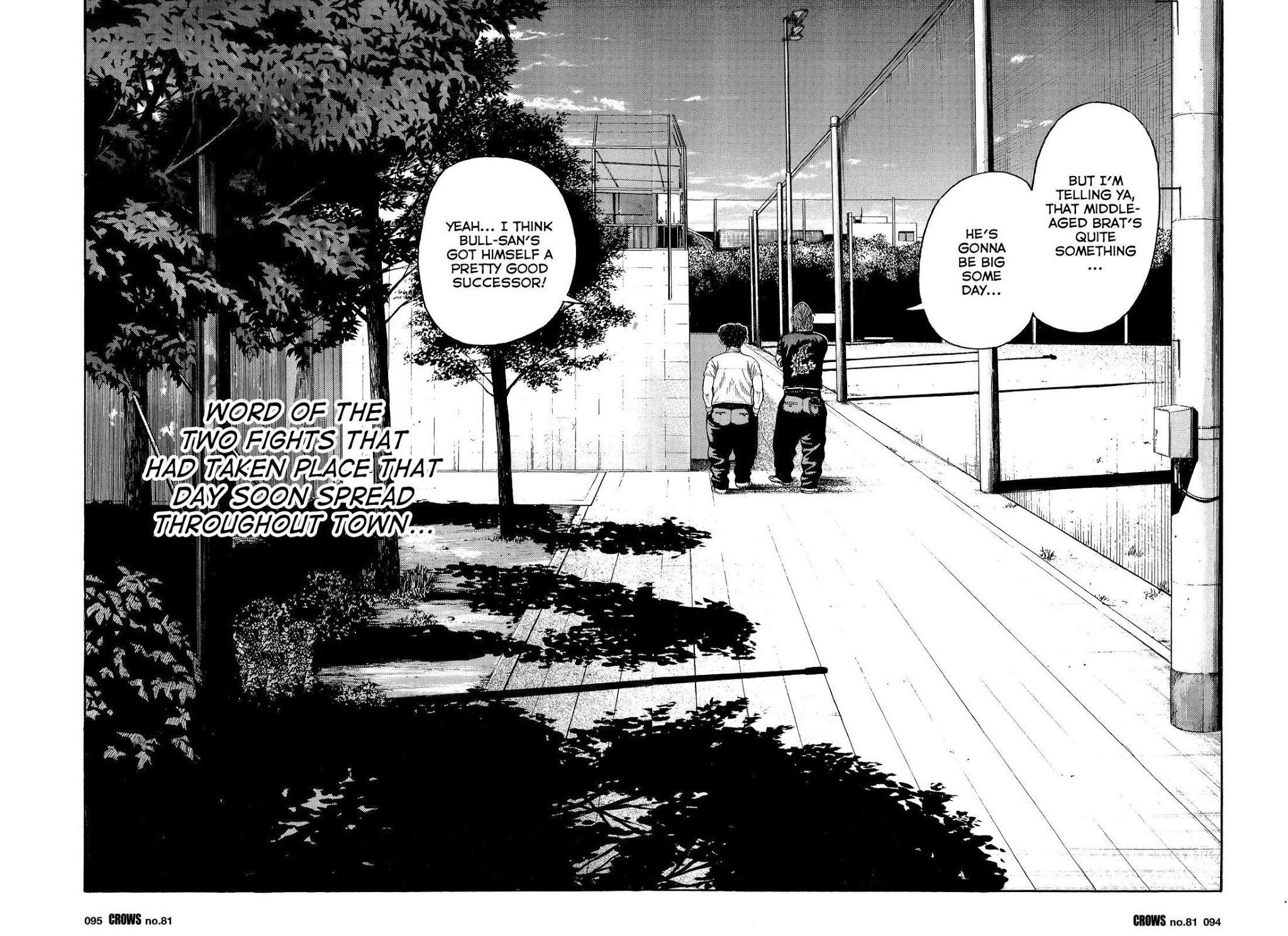 Crows Chapter 83 page 43 - Chapter 83: The Boss of the Kurotaki Alliance