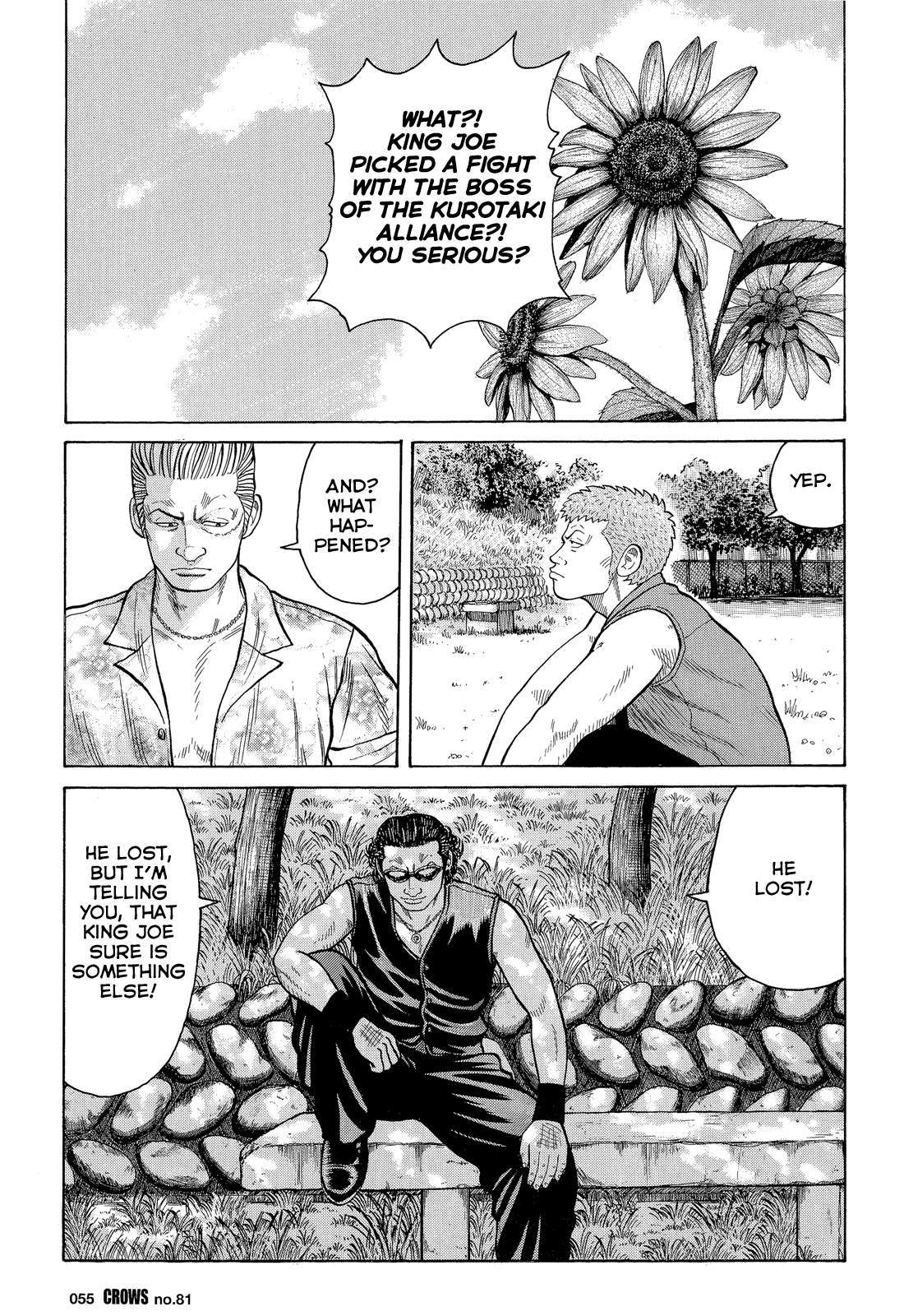 Crows Chapter 83 page 5 - Chapter 83: The Boss of the Kurotaki Alliance