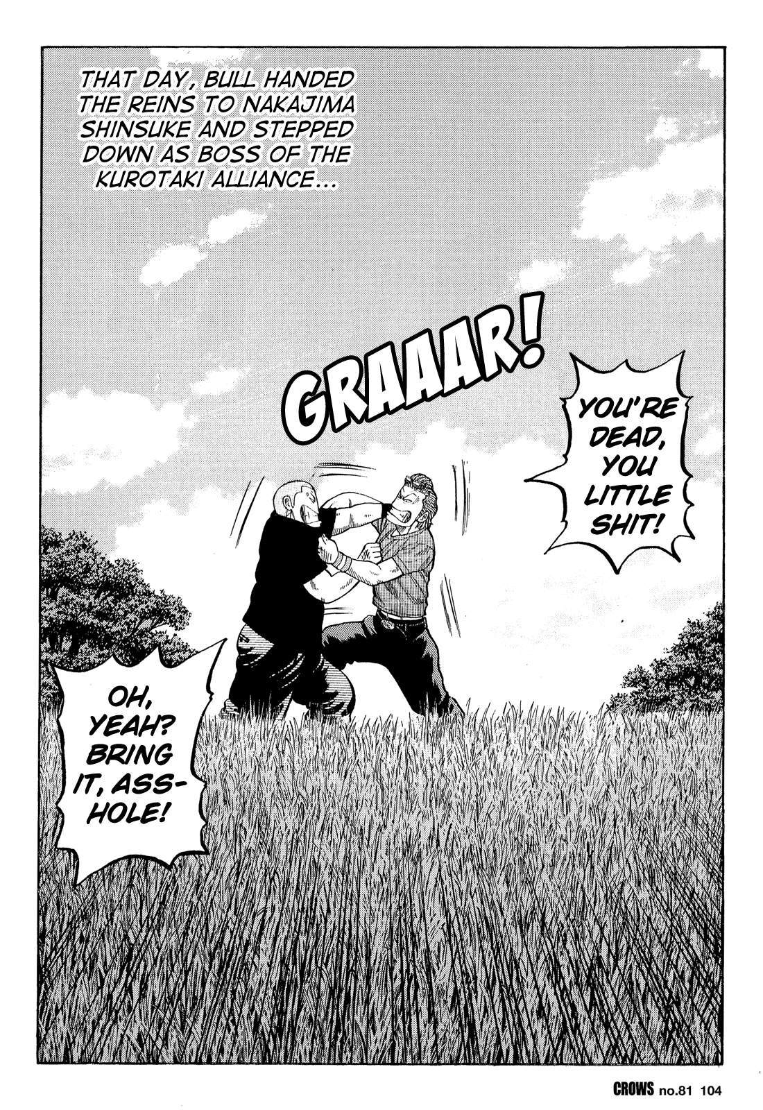 Crows Chapter 83 page 52 - Chapter 83: The Boss of the Kurotaki Alliance