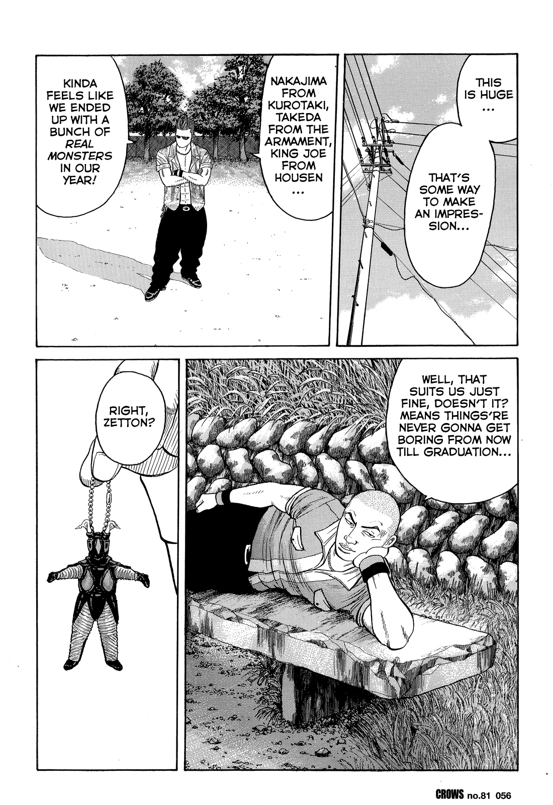 Crows Chapter 83 page 6 - Chapter 83: The Boss of the Kurotaki Alliance