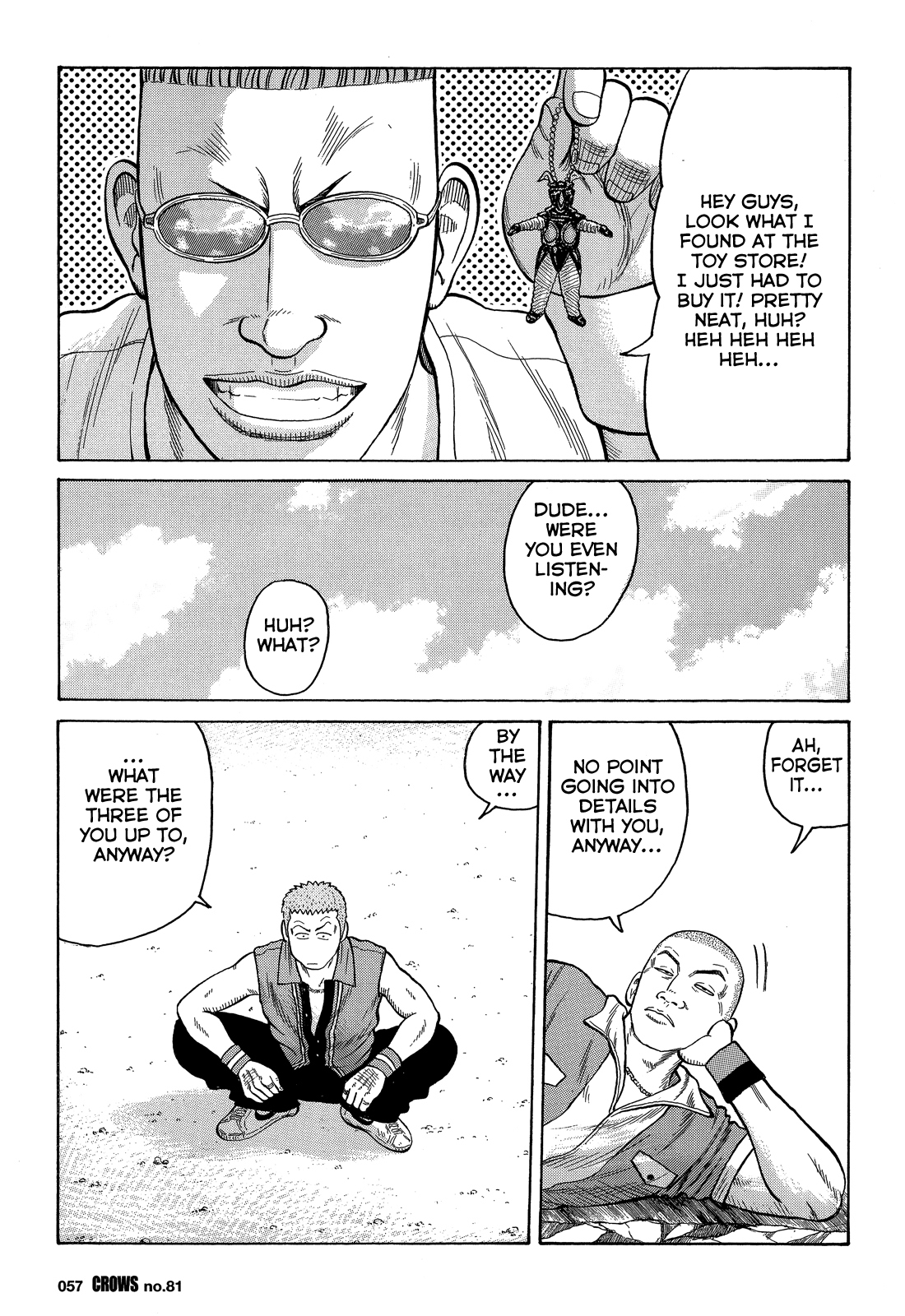 Crows Chapter 83 page 7 - Chapter 83: The Boss of the Kurotaki Alliance