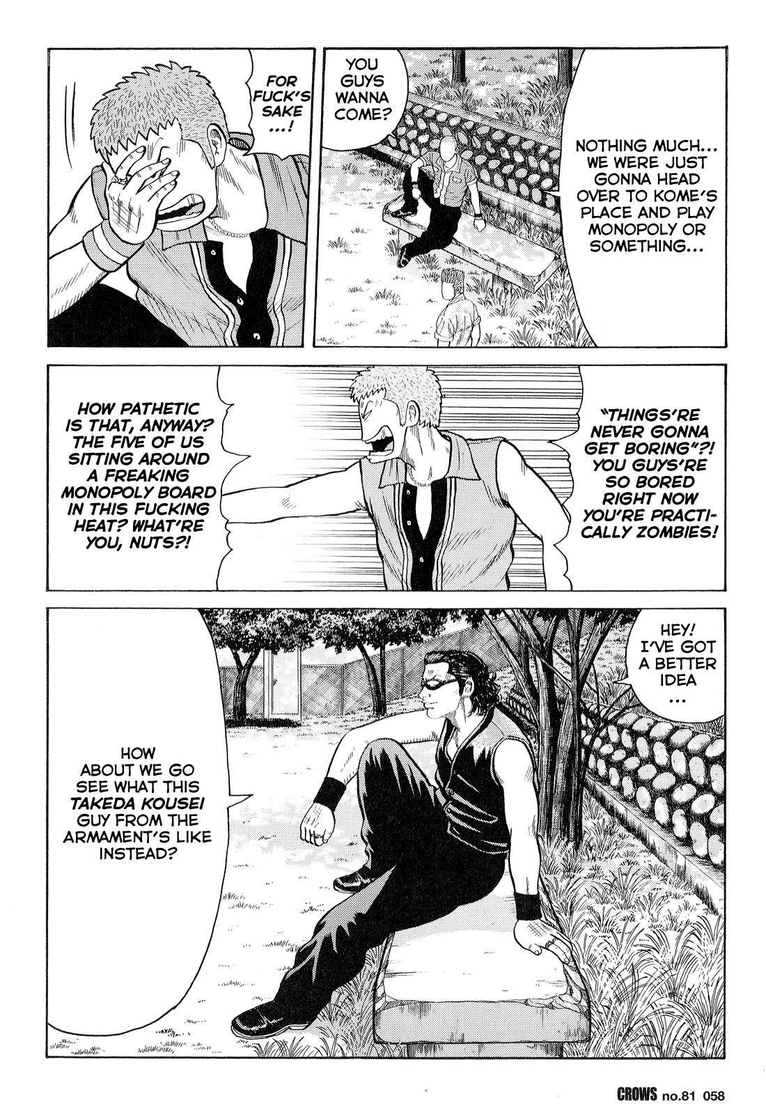 Crows Chapter 83 page 8 - Chapter 83: The Boss of the Kurotaki Alliance